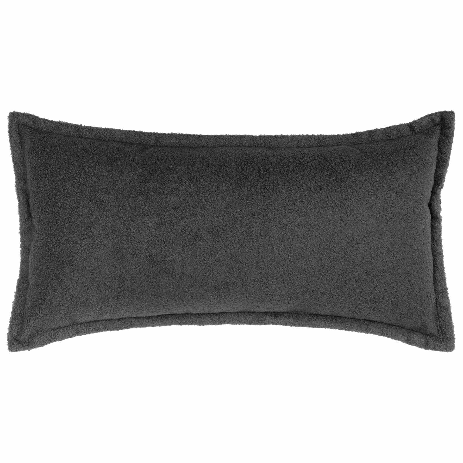 Federa 2 pcs HOUTEN Grigio Scuro 40 x 70 cm Bouclé