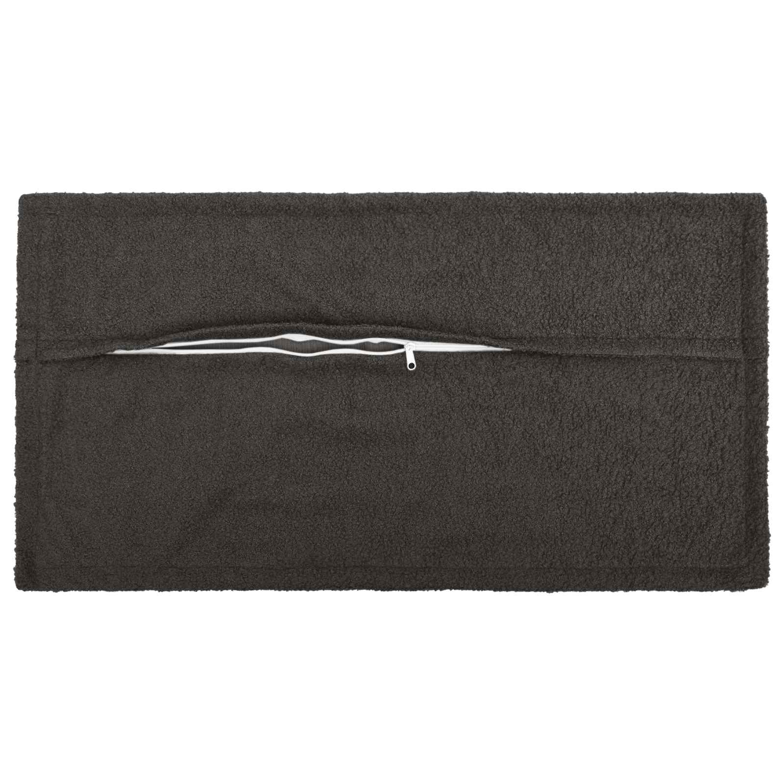 Federa 2 pcs HOUTEN Grigio Scuro 40 x 70 cm Bouclé