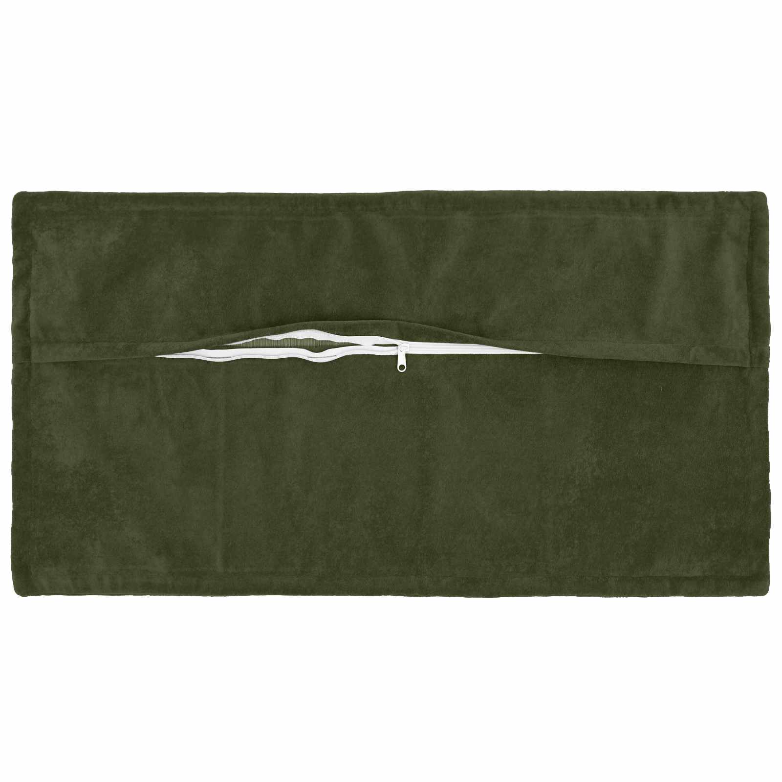 Federa 6 pcs HOUTEN Verde 40 x 70 cm Fleece in microfibra
