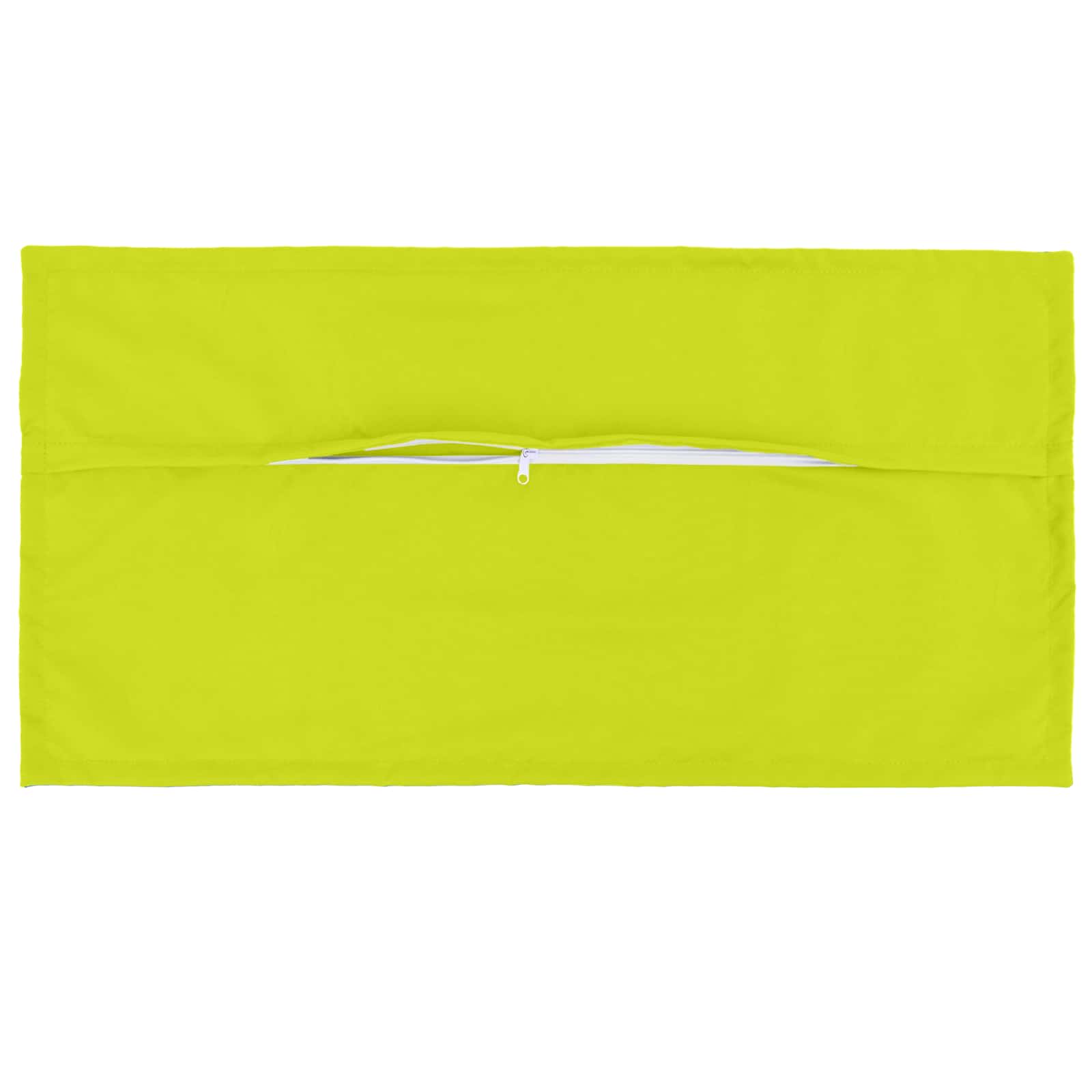 Federa 6 pz HOUTEN Verde brillante. 40 x 70 cm Poliestere