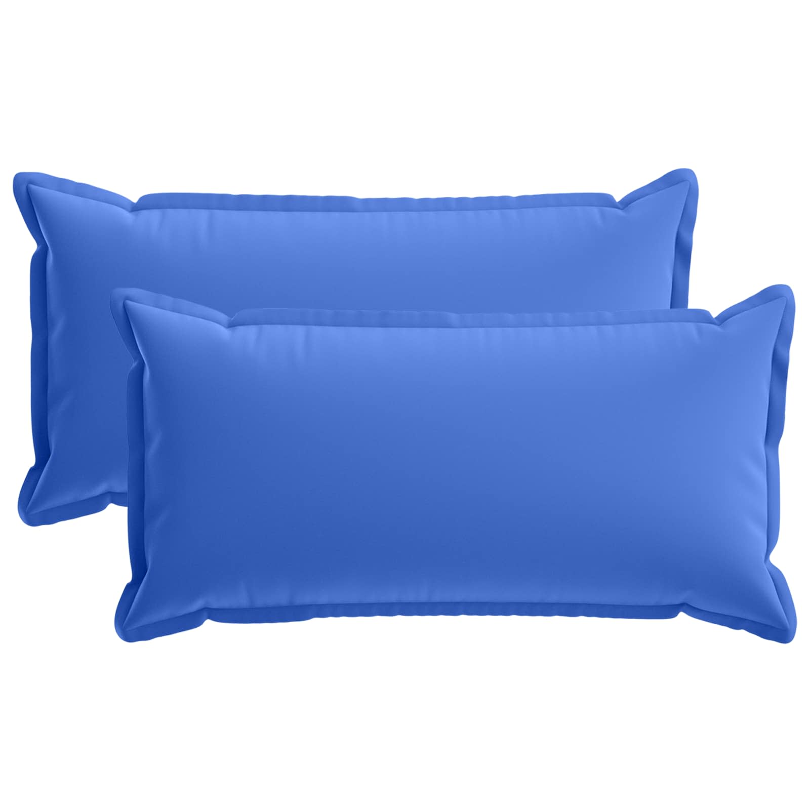 Federa 2 pz HOUTEN Blu Reale 40 x 70 cm Poliestere