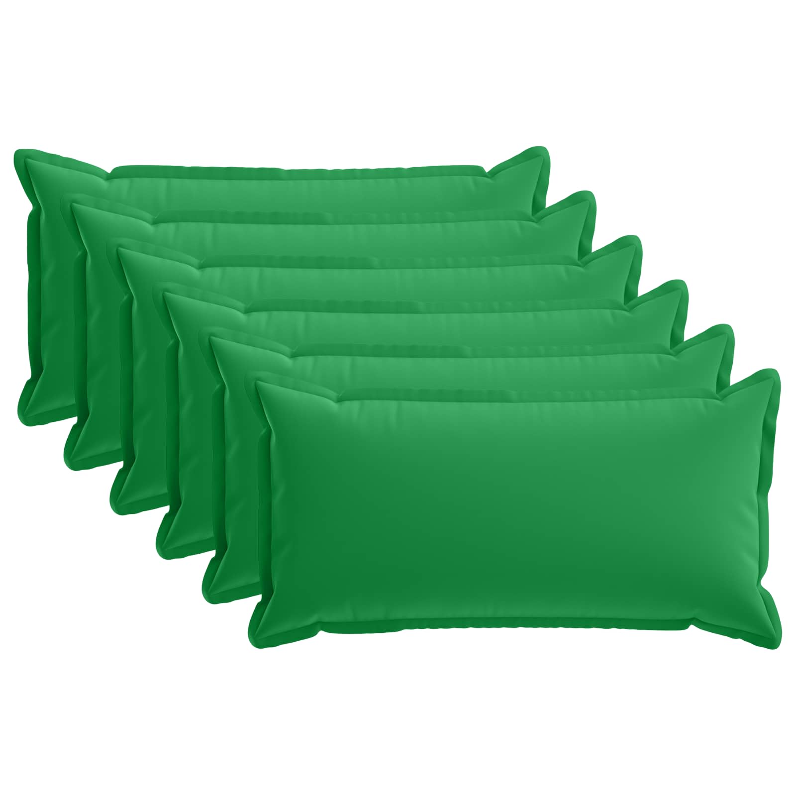 Federa 6 pz HOUTEN Verde 40 x 70 cm Poliestere