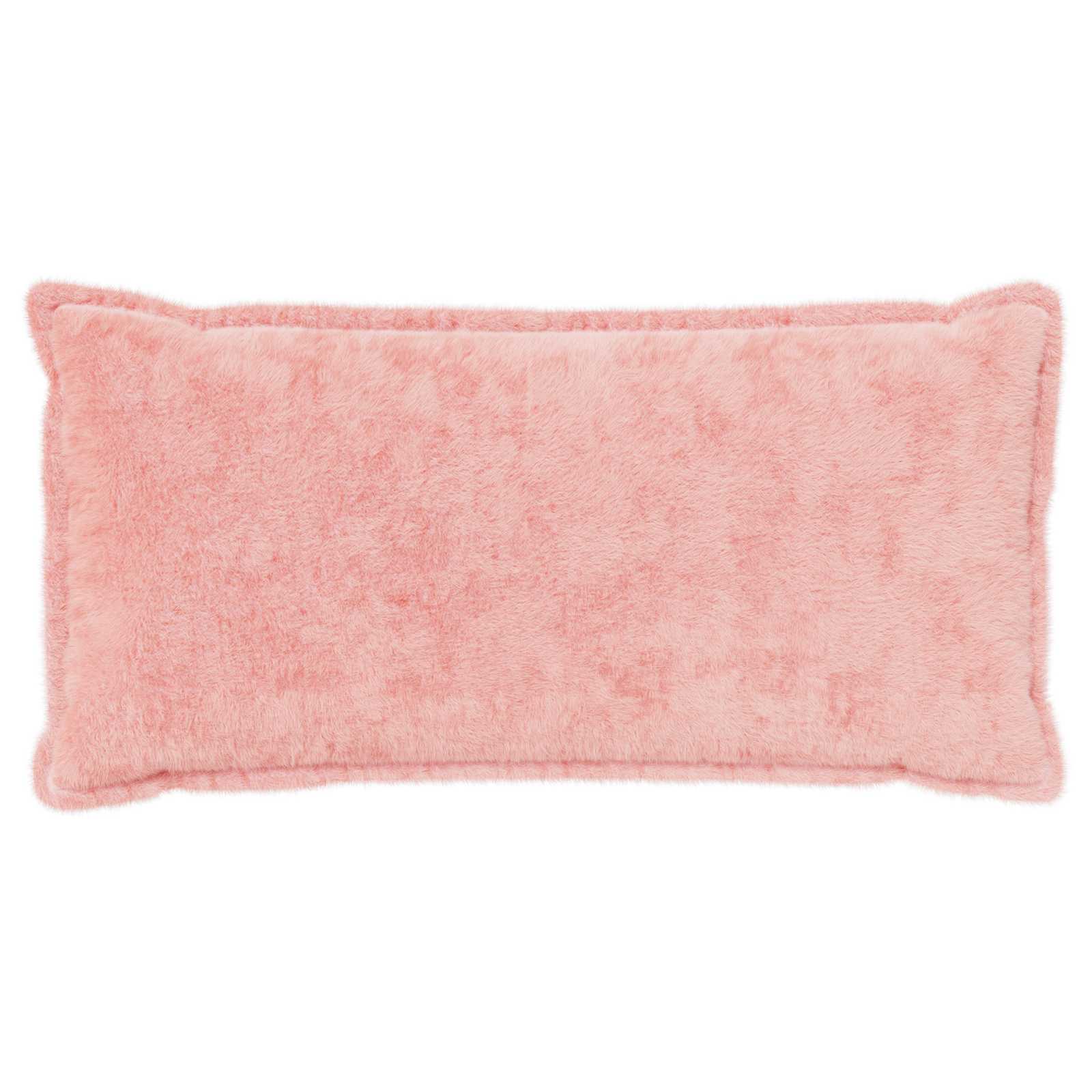 Federa 6 pz HOUTEN Rosa 40 x 70 cm Pelliccia di Coniglio Finta