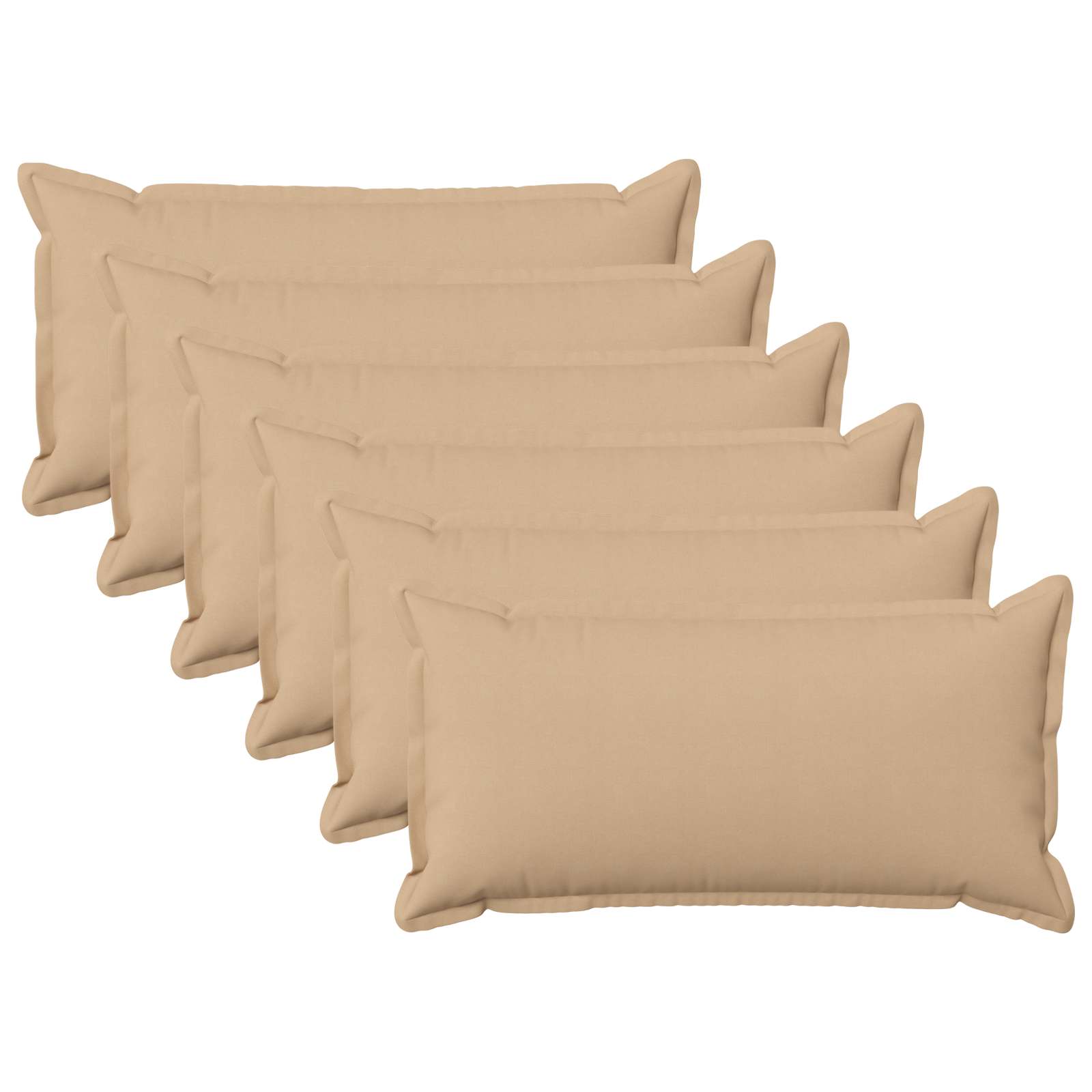 Federa 6 pcs HOUTEN Crema 40 x 80 cm Lino