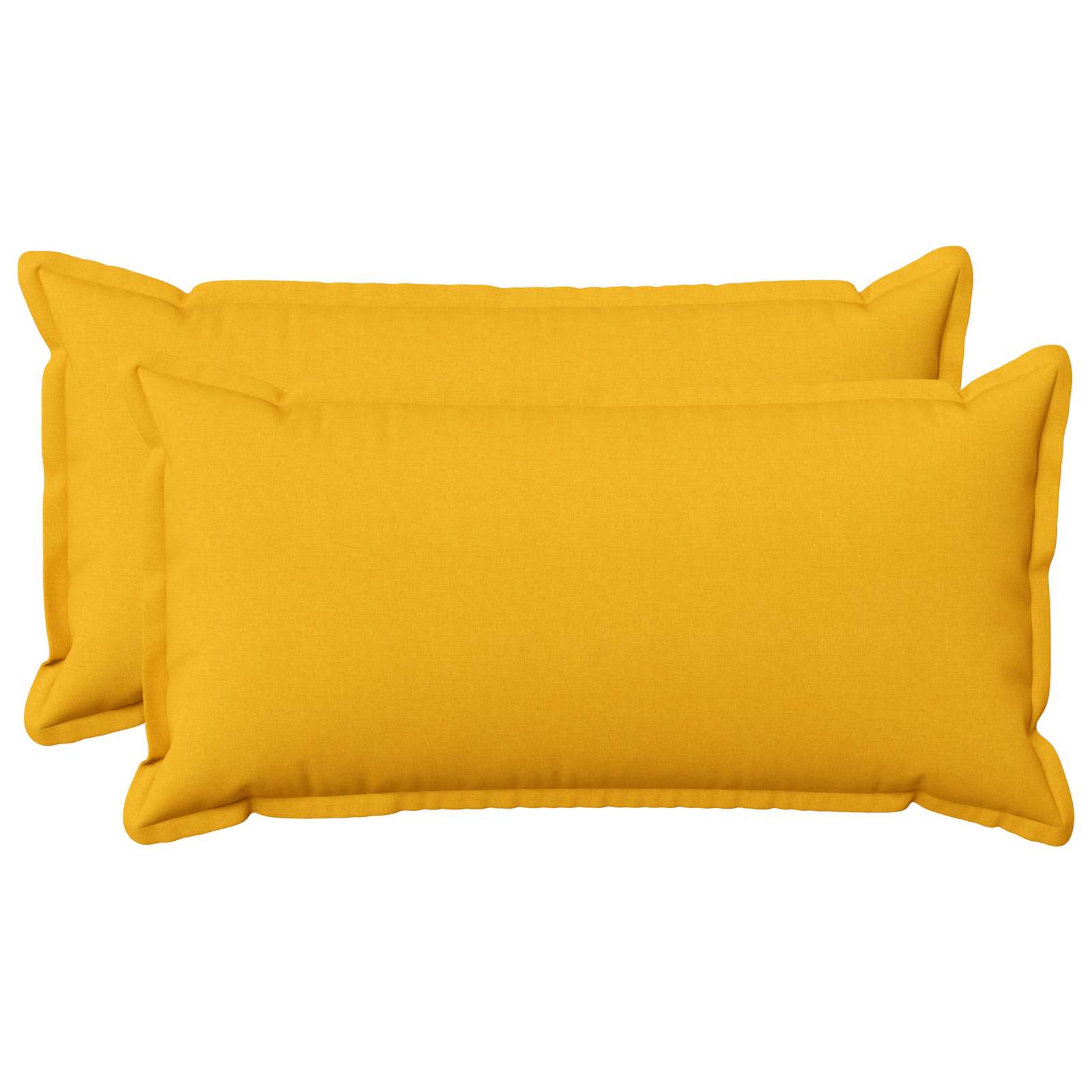 Federa 2 pz HOUTEN Giallo Chiaro 40 x 80 cm Lino
