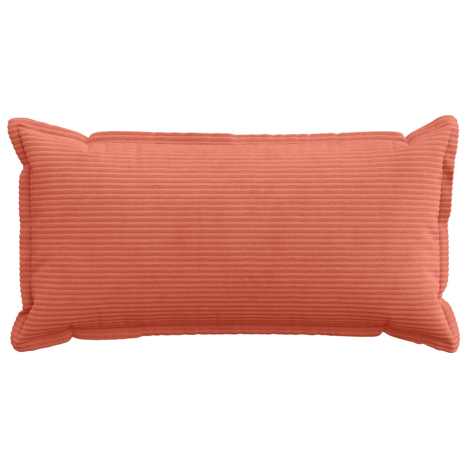 Federa 2 pz HOUTEN Rosso Arancio 40 x 80 cm corduroy