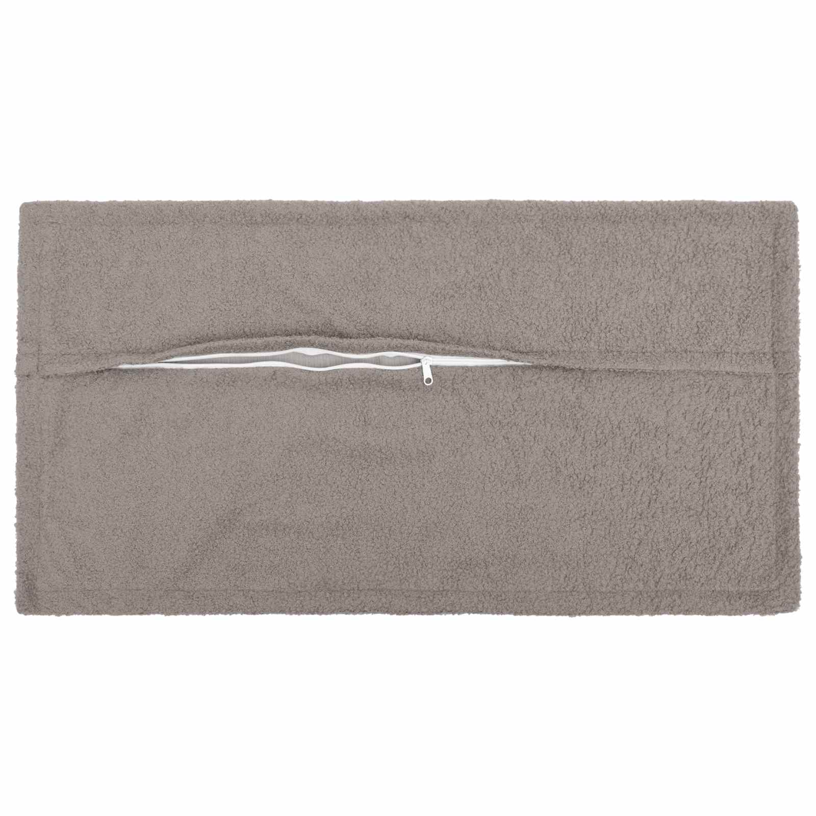 Federa 2 pz HOUTEN Grigio Chiaro 40 x 80 cm Bouclé