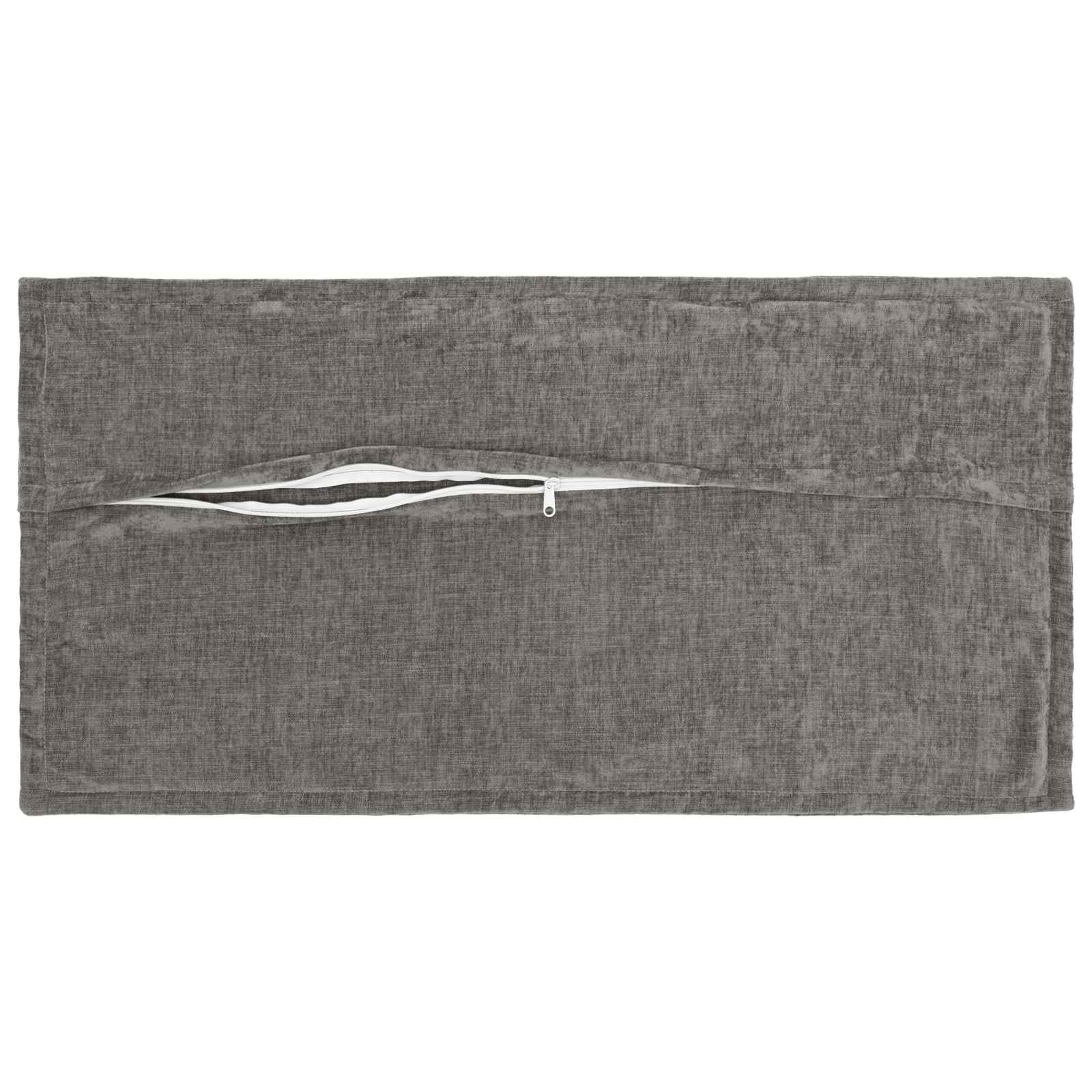 Federa 6 pz HOUTEN Grigio Scuro 40 x 80 cm Tessuto Chenille