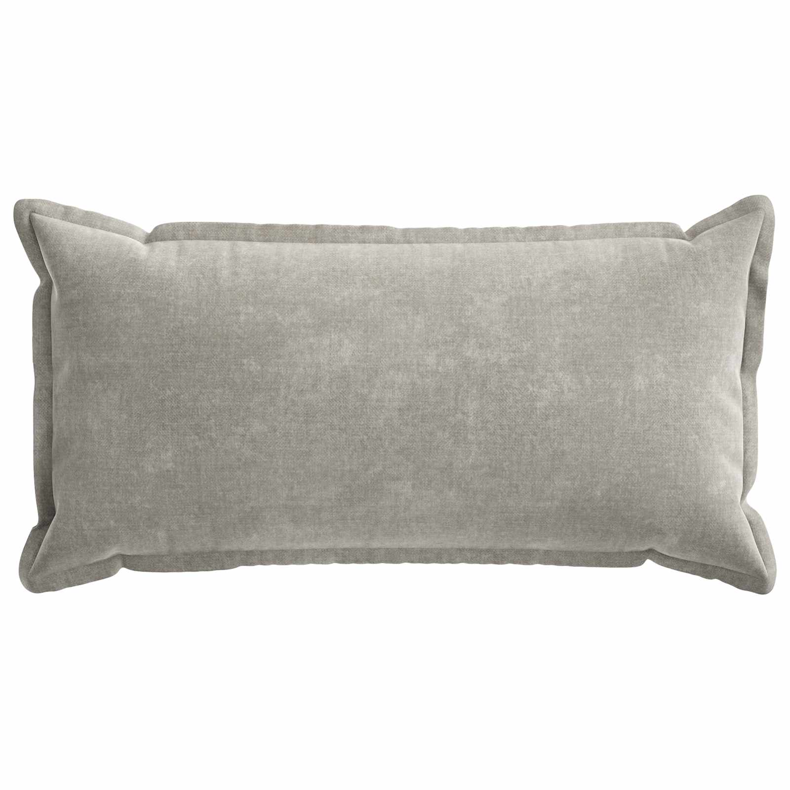 Federa 6 pz HOUTEN Grigio Chiaro 40 x 80 cm Tessuto Chenille