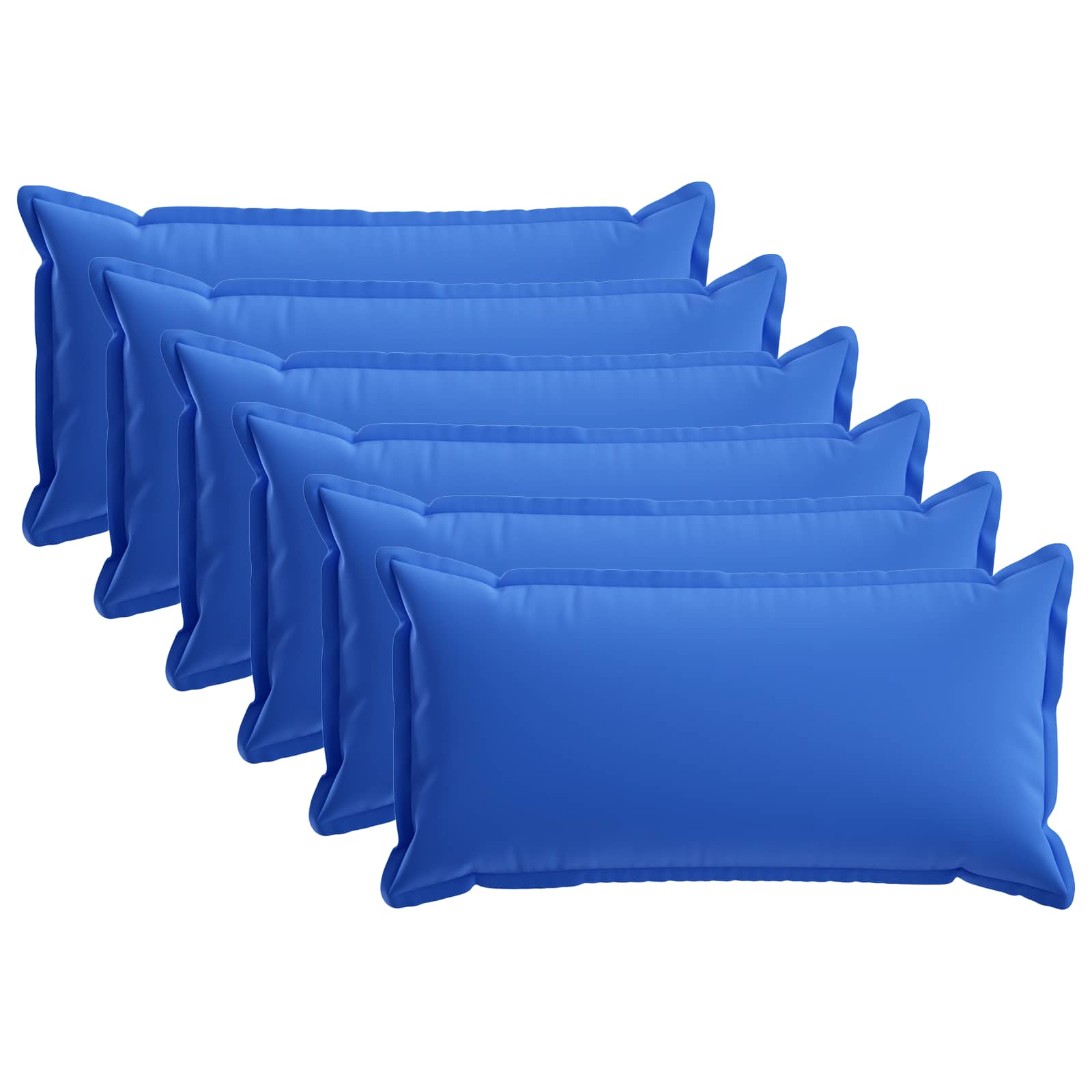 Federa 6 pz HOUTEN Blu Reale 40 x 80 cm Poliestere