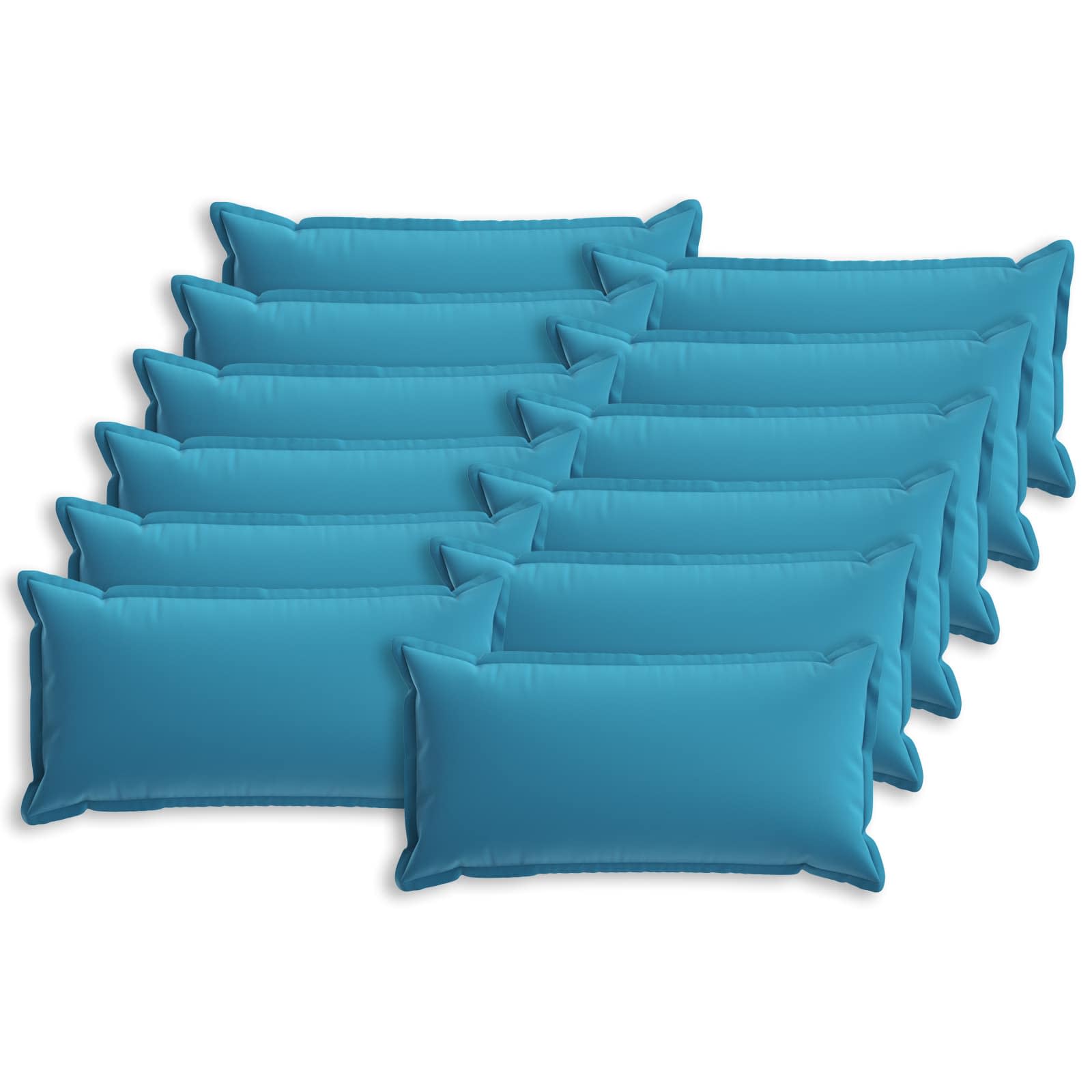 Federa 12 pz HOUTEN Azzurro 40 x 80 cm Poliestere