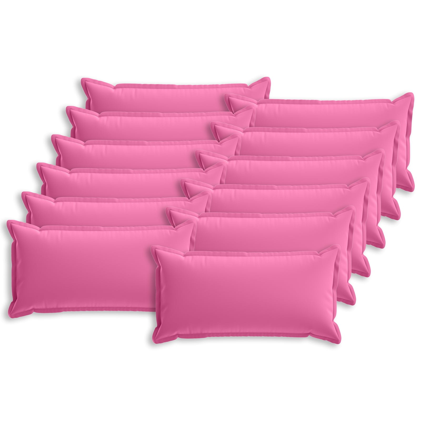 Federa 12 pz HOUTEN Rosa 40 x 80 cm Poliestere
