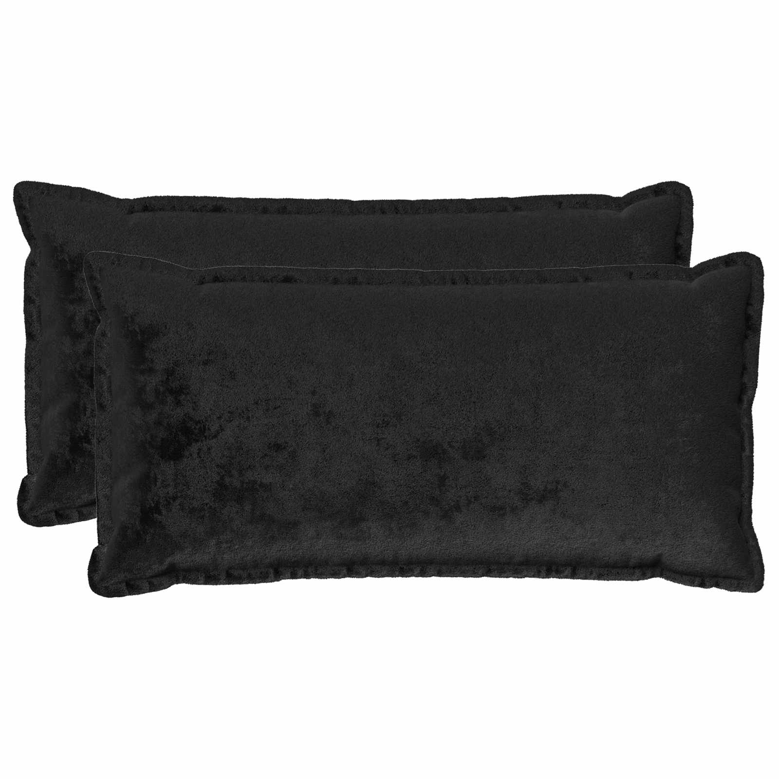 Federa 2 pcs HOUTEN Nero 40 x 80 cm Flanella