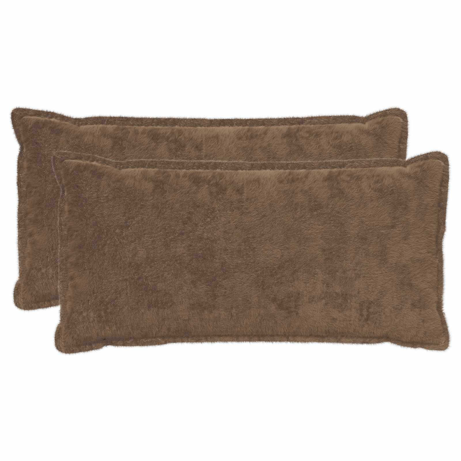 Federa 2 pz HOUTEN Marrone Chiaro 40 x 80 cm