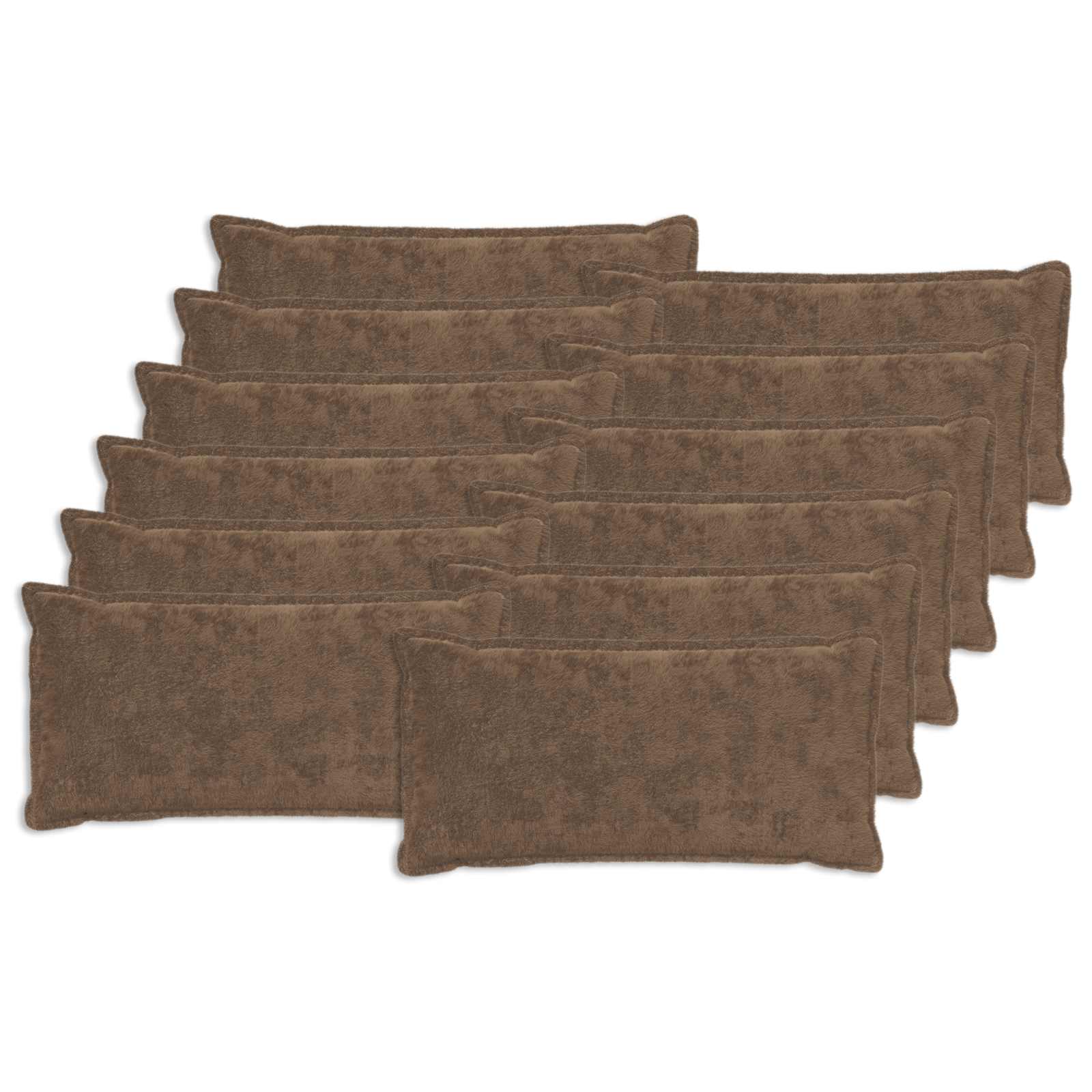 Federa 12 pz HOUTEN Marrone Chiaro 40 x 80 cm