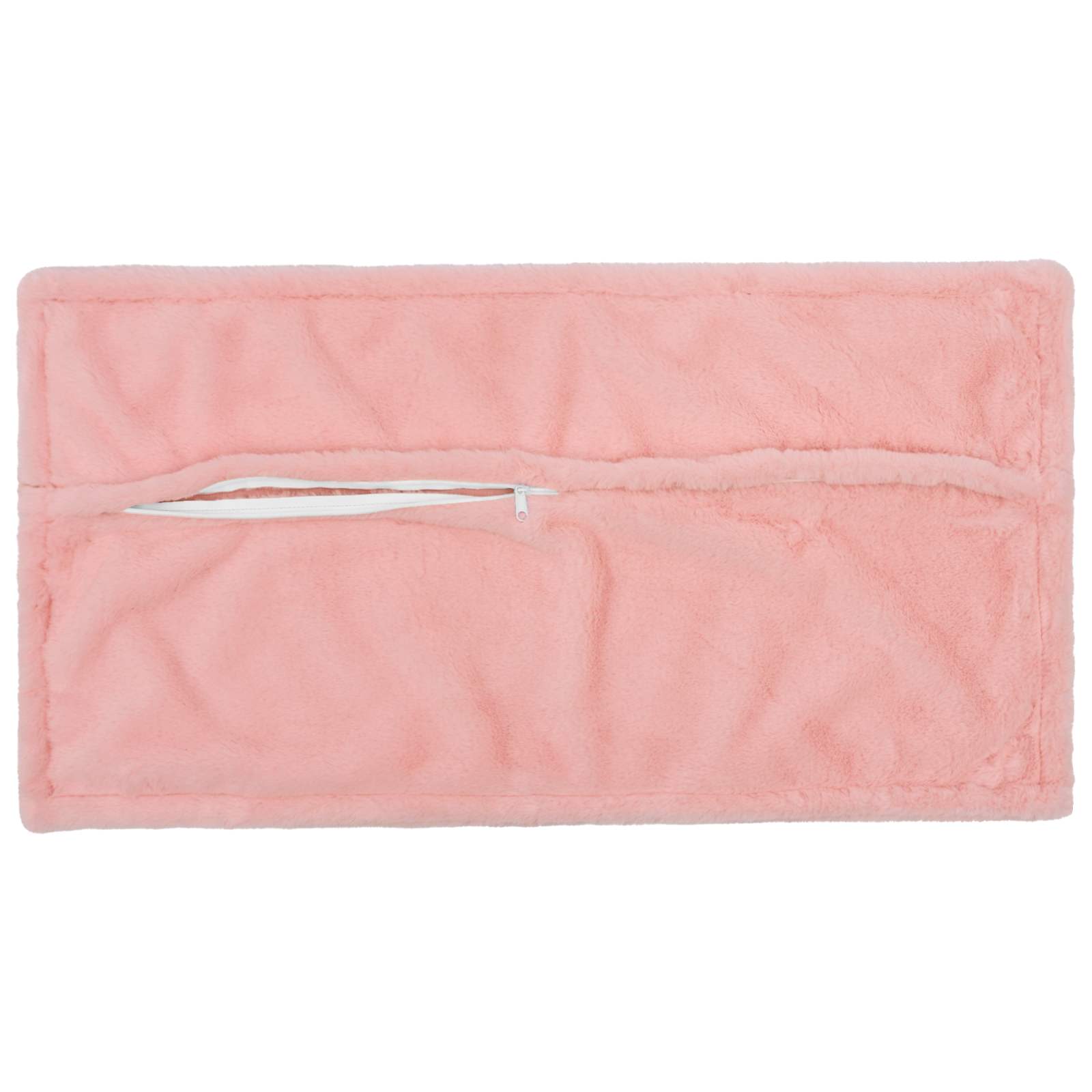 Federa 2 pz HOUTEN Rosa 40 x 80 cm Pelliccia di Coniglio Finta