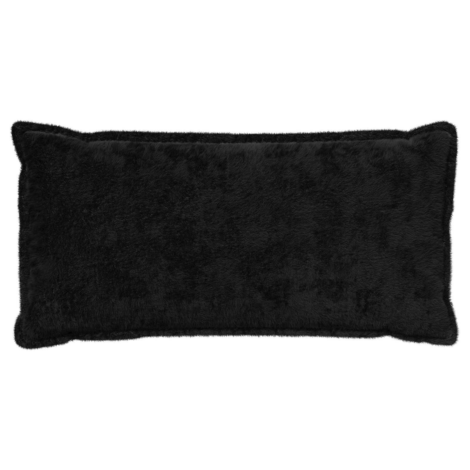 Federa 12 pz HOUTEN Nero 40 x 80 cm Pelliccia di Coniglio Finta