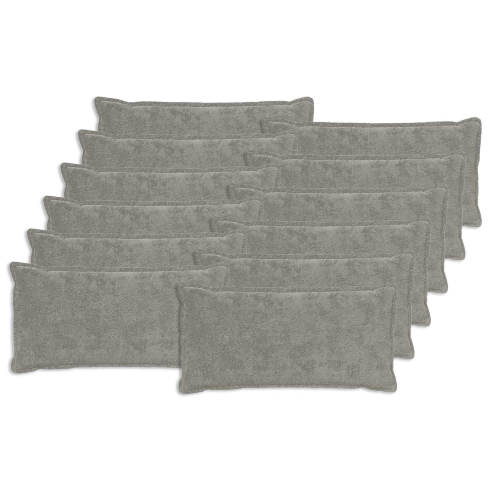 Federa 12 pz HOUTEN Grigio Chiaro 40 x 80 cm
