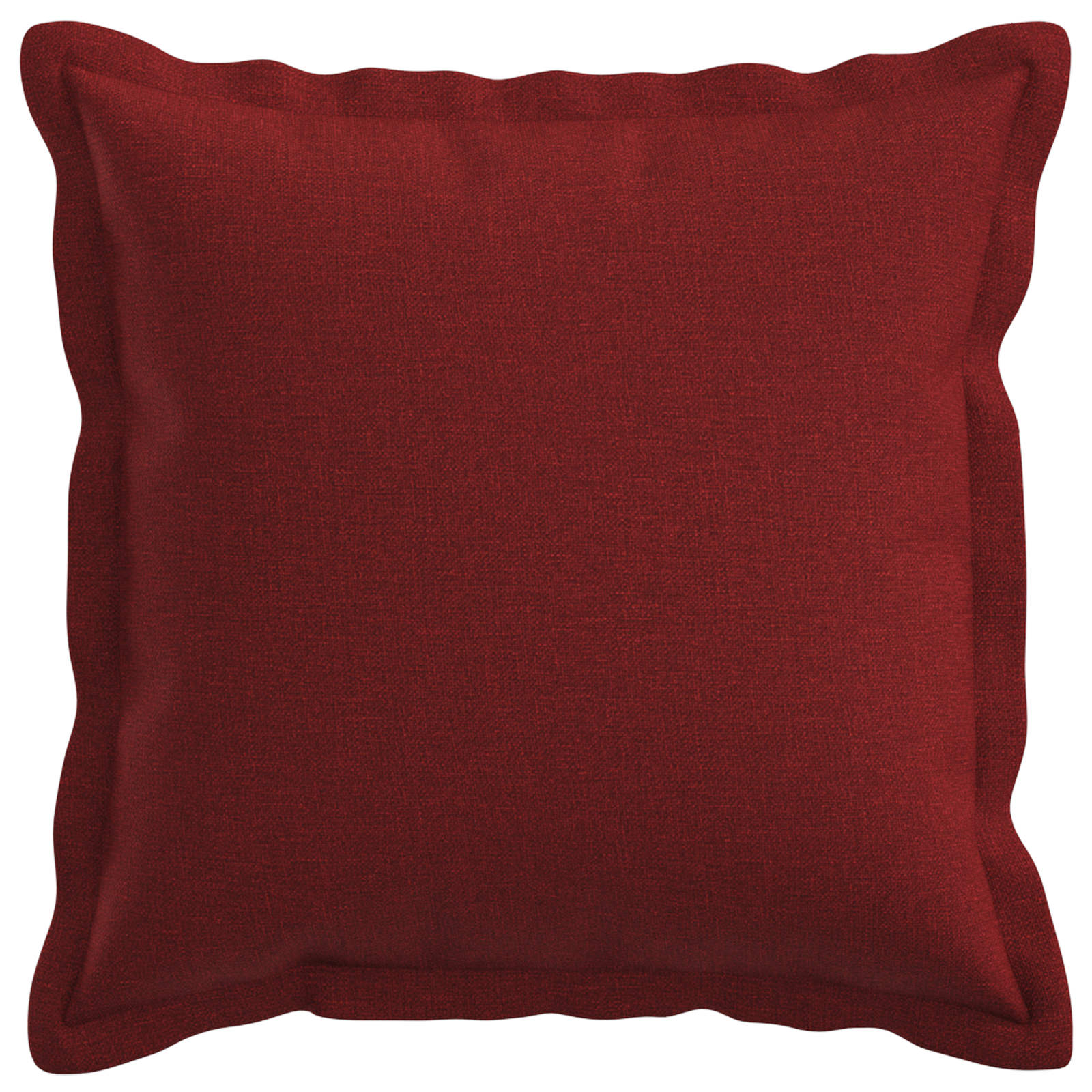 Federa 6 pcs HOUTEN Rosso Vino 45 x 45 cm Lino