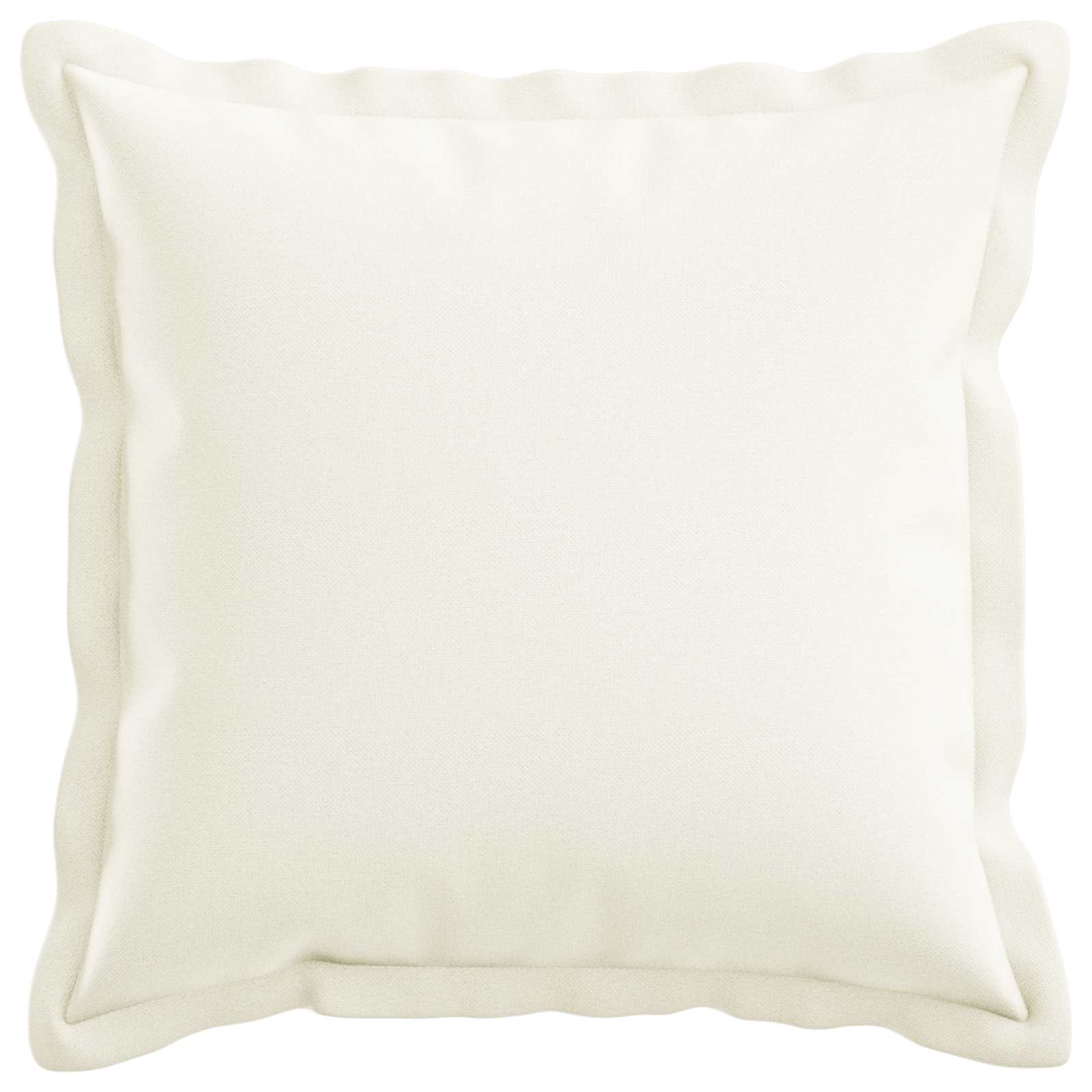 Federa 6 pcs HOUTEN Bianco 45 x 45 cm Lino