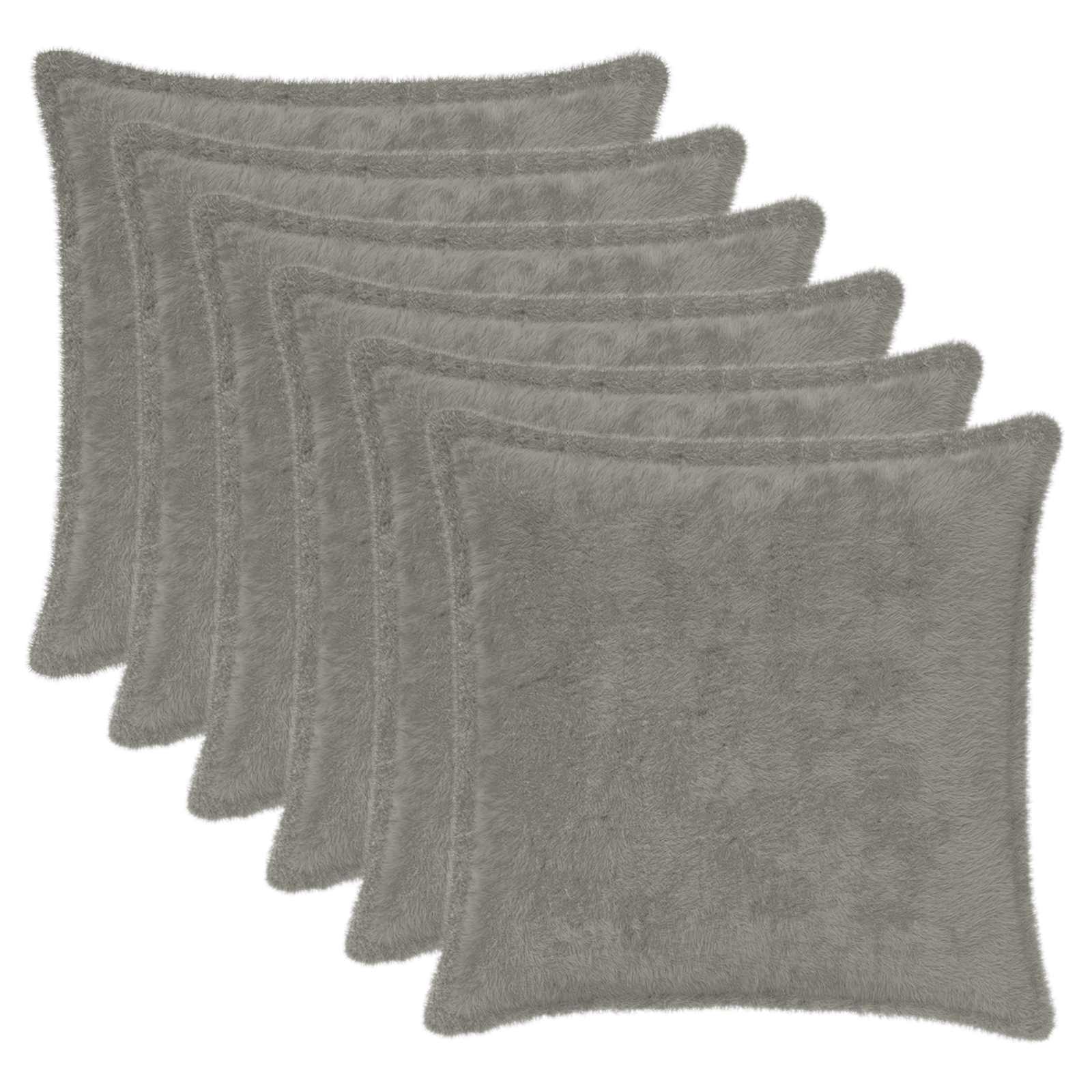 Federa 6 pz HOUTEN Grigio Chiaro 45 x 45 cm