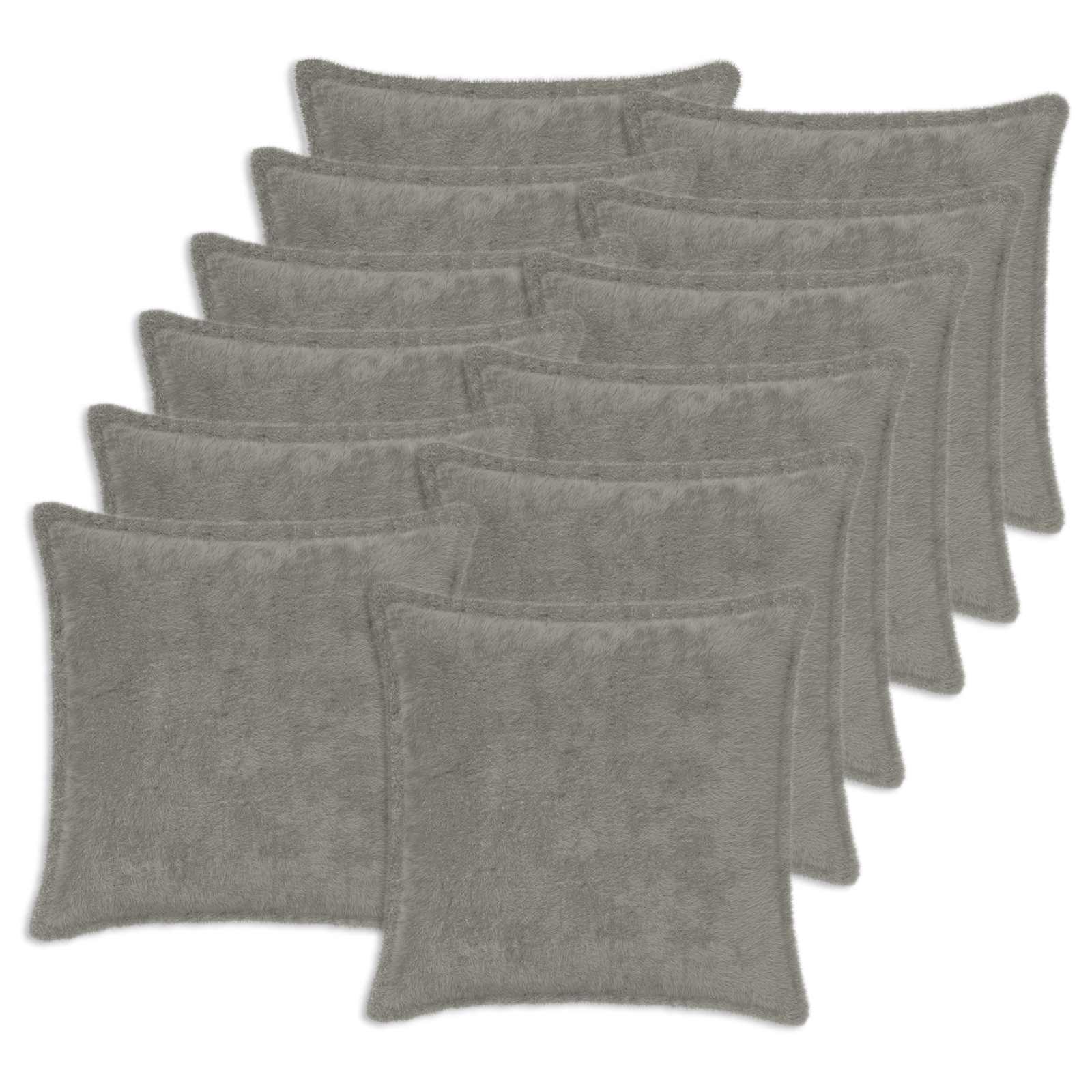 Federa 12 pz HOUTEN Grigio Chiaro 45 x 45 cm