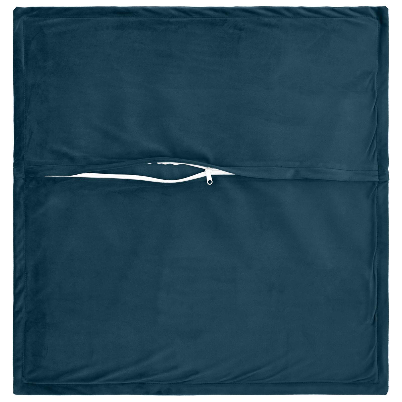 Federa 2 pcs HOUTEN Blu 50 x 50 cm Velluto