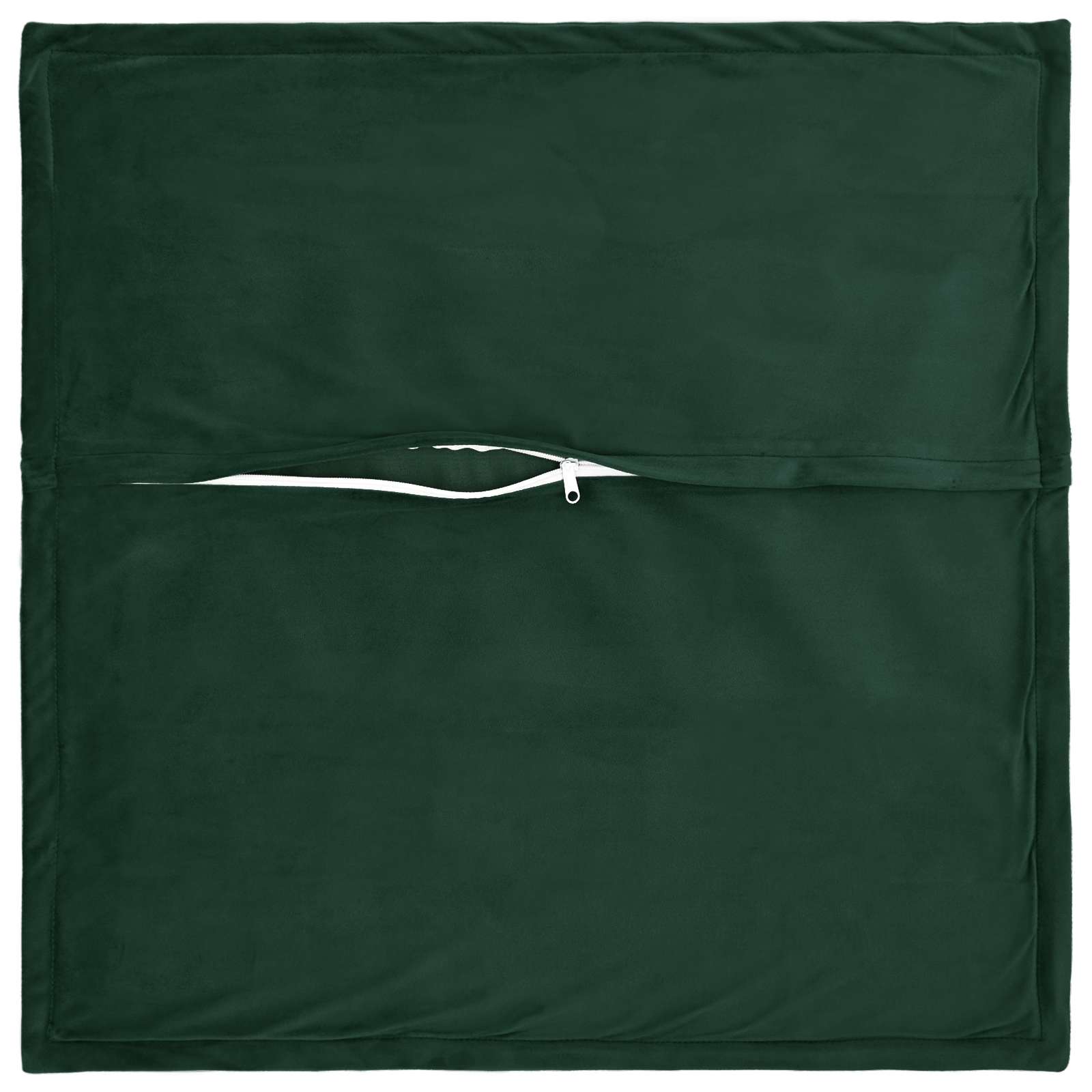 Federa 12 pcs HOUTEN Verde Scuro 50 x 50 cm Velluto