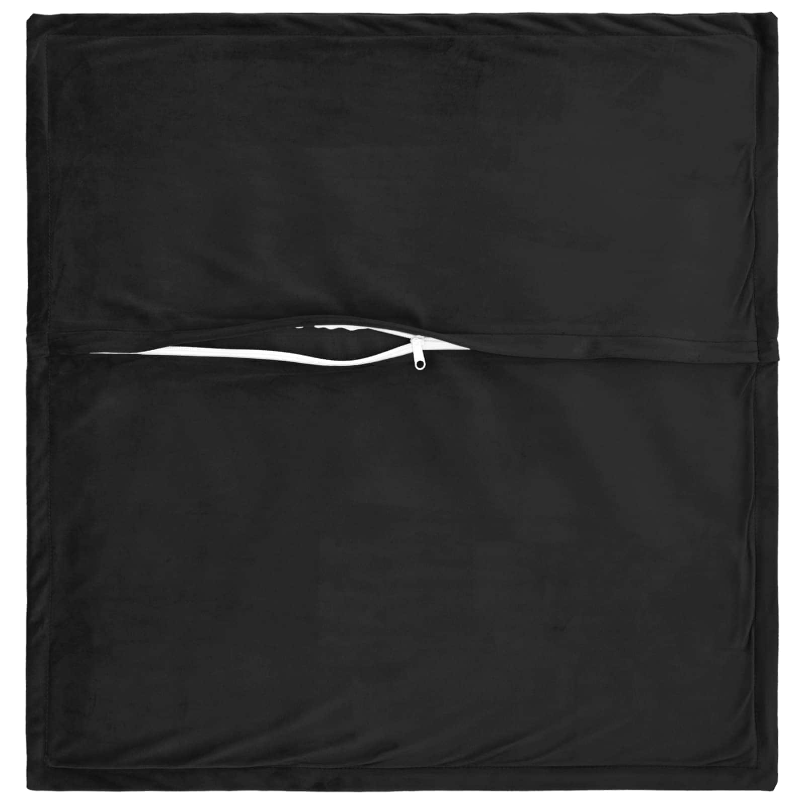 Federa 6 pcs HOUTEN Nero 50 x 50 cm Velluto
