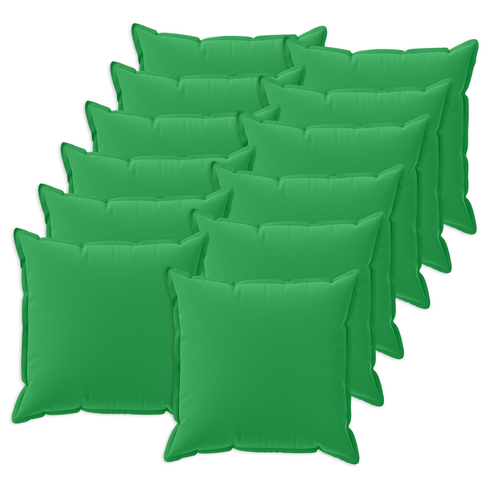 Federa 12 pz HOUTEN Verde 50 x 50 cm Poliestere