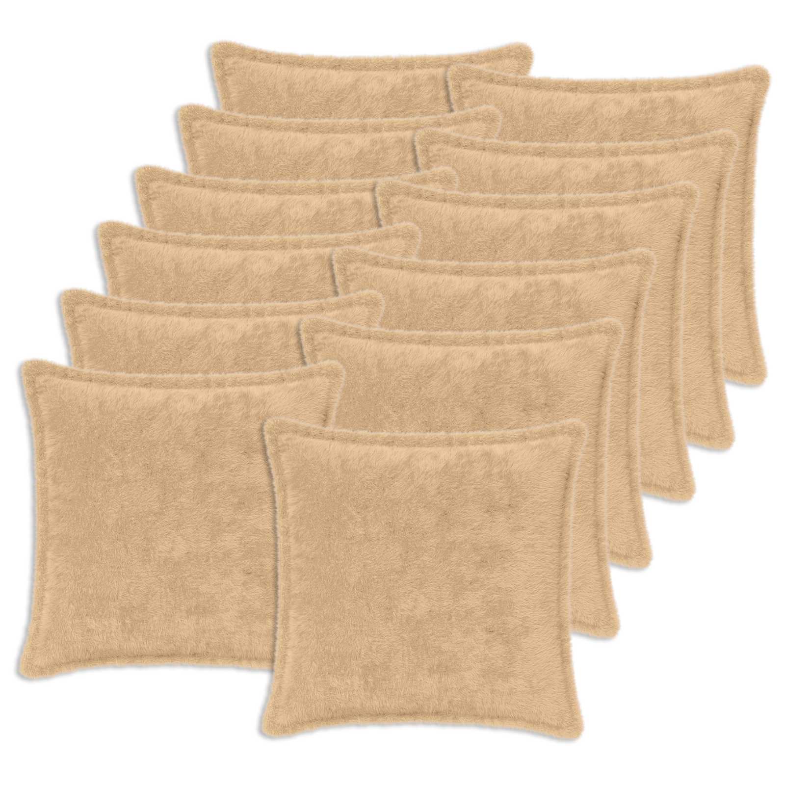Federa 12 pz HOUTEN Crema 50 x 50 cm