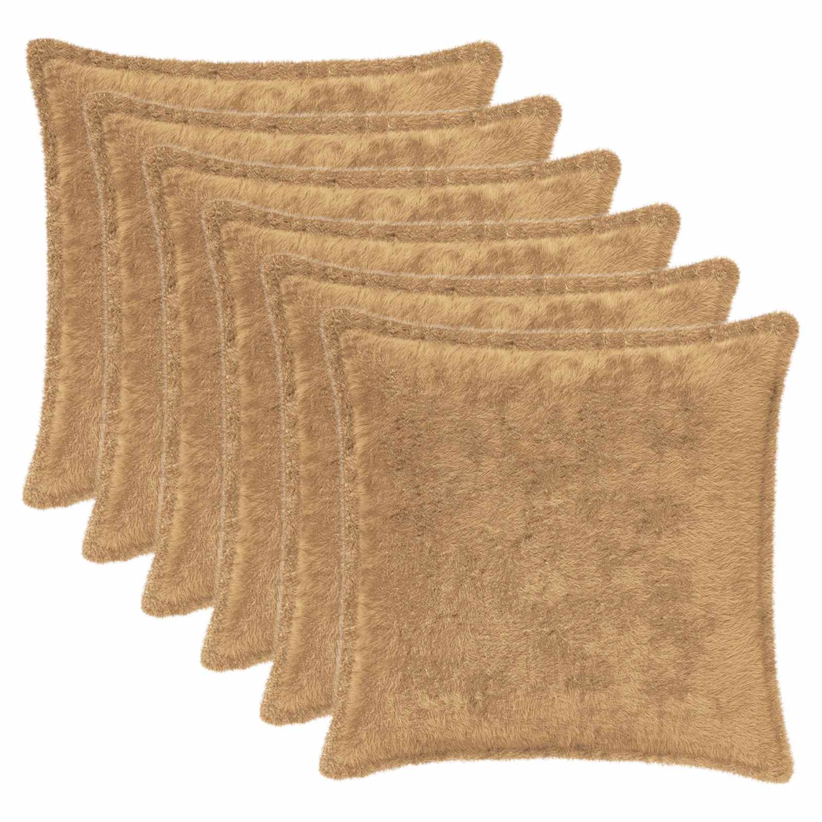 Federa 6 pz HOUTEN Tortora 50 x 50 cm
