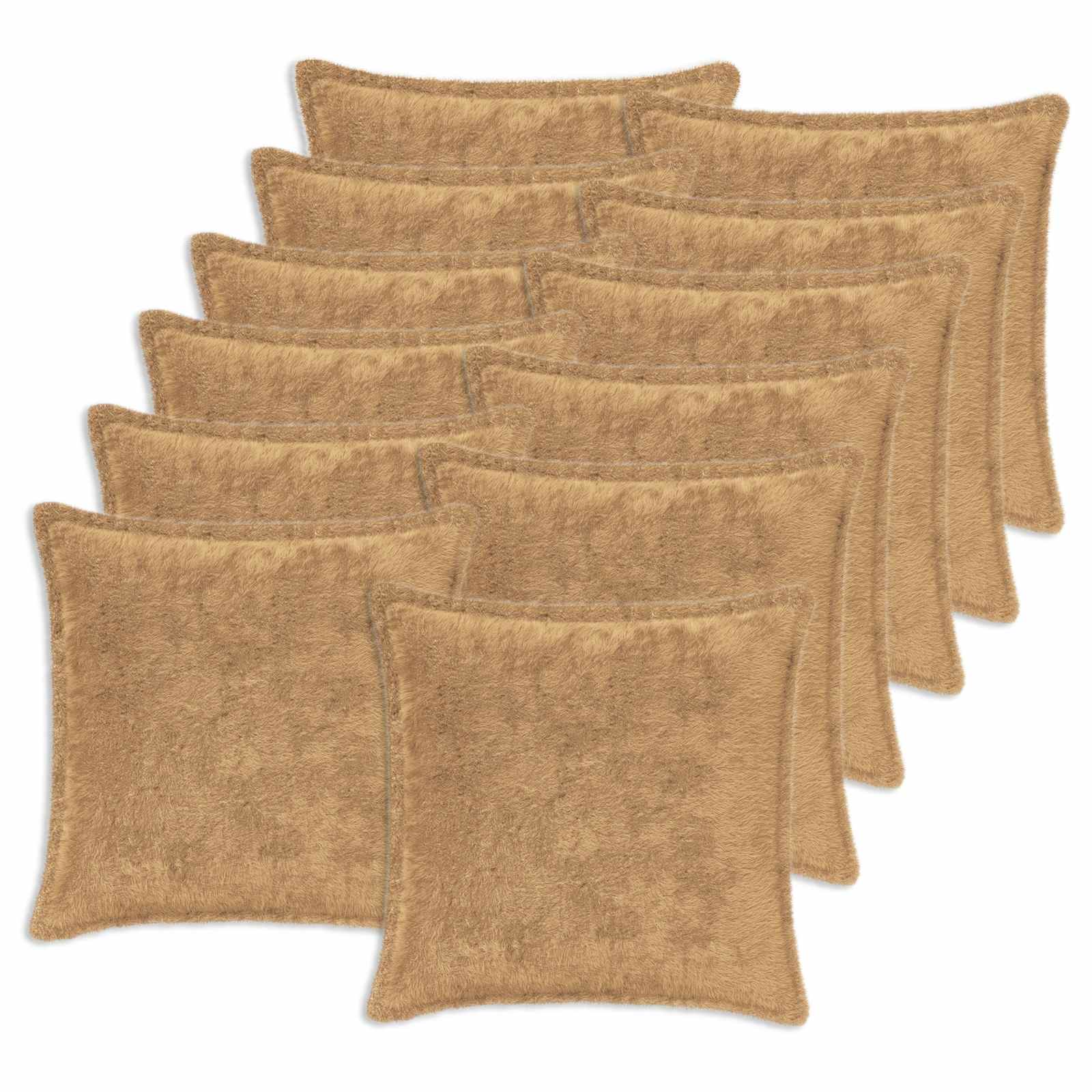 Federa 12 pz HOUTEN Tortora 50 x 50 cm