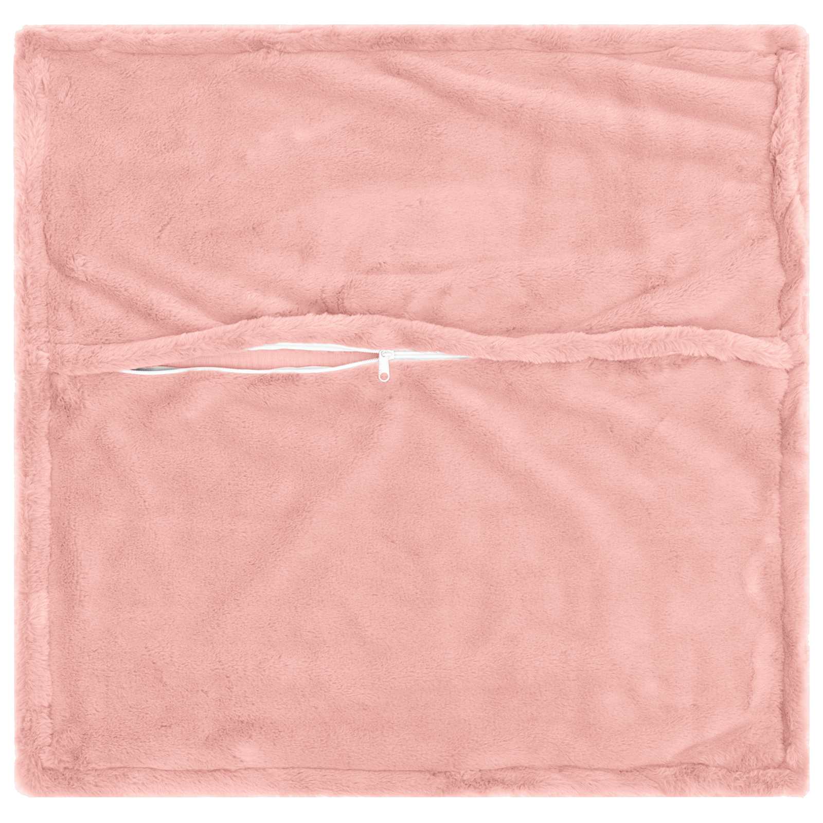 Federa 6 pz HOUTEN Rosa 50 x 50 cm Pelliccia di Coniglio Finta