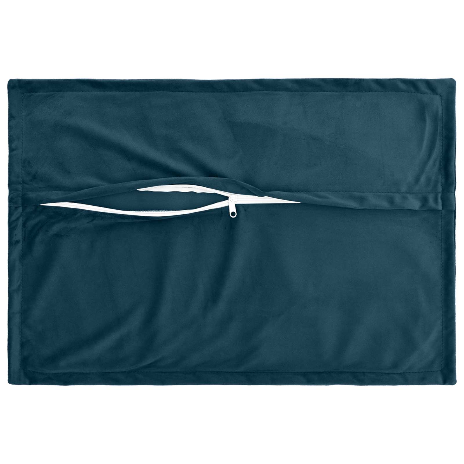 Federa 6 pcs HOUTEN Blu 50 x 70 cm Velluto