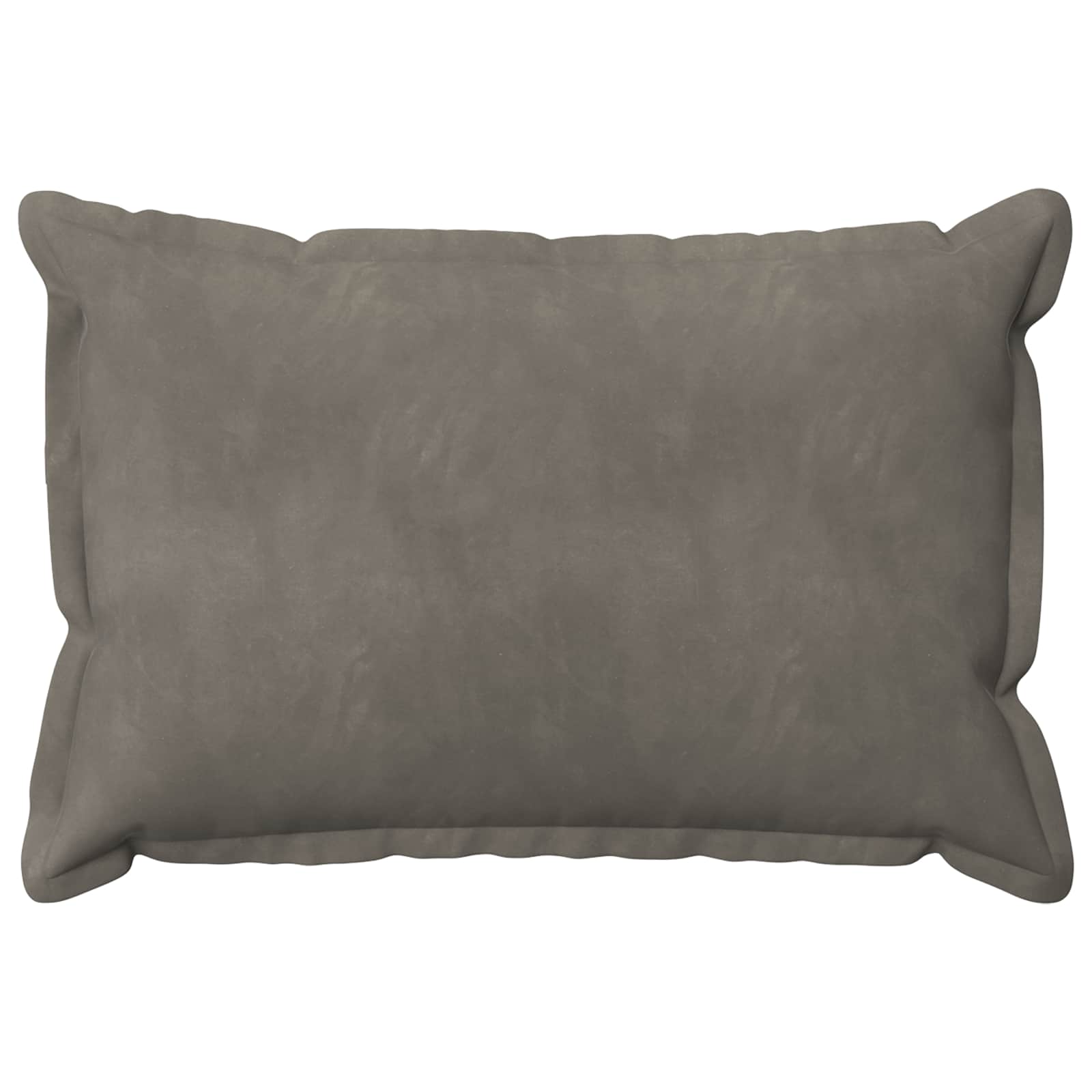 Federa 2 pcs HOUTEN Grigio Chiaro 50 x 70 cm Velluto