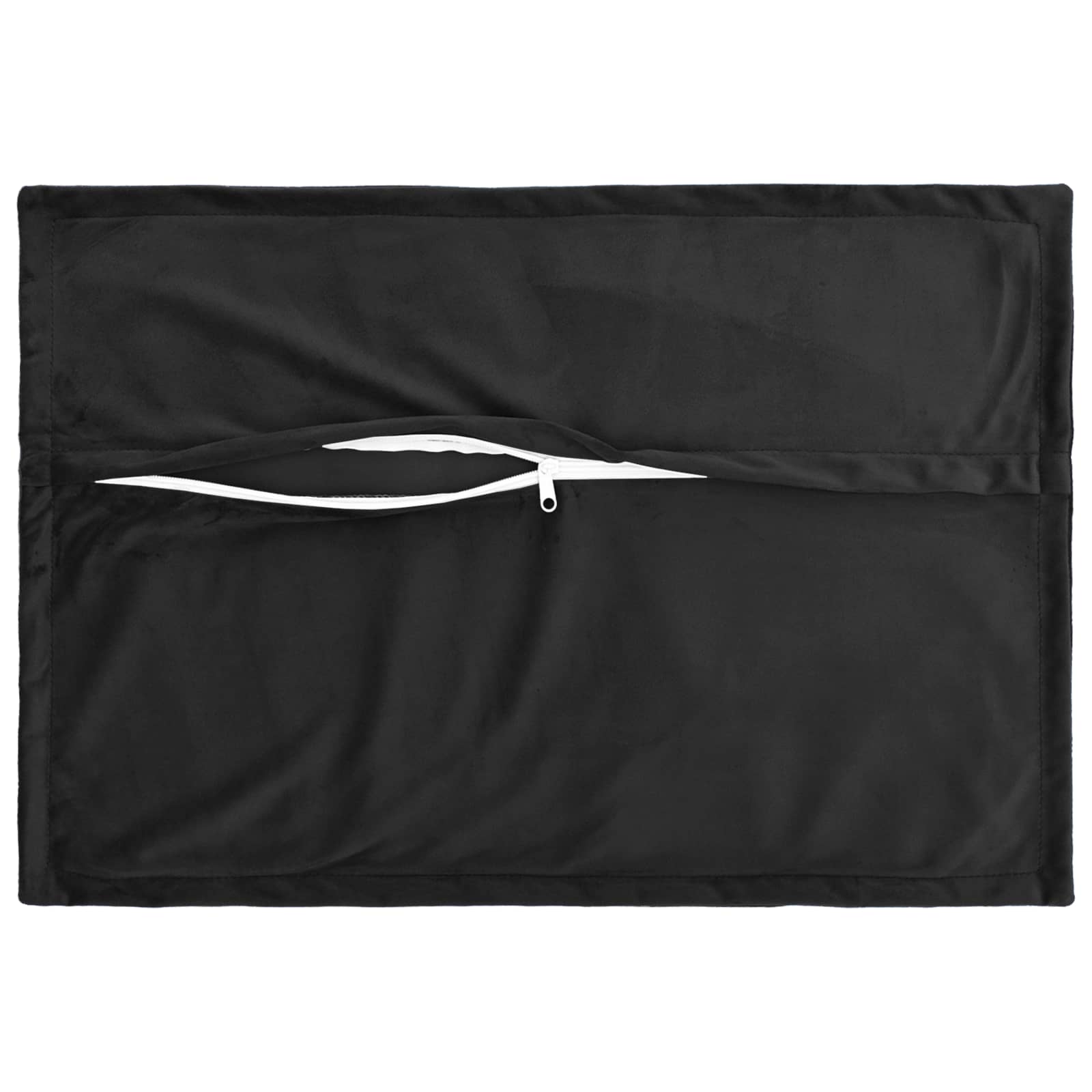 Federa 2 pcs HOUTEN Nero 50 x 70 cm Velluto
