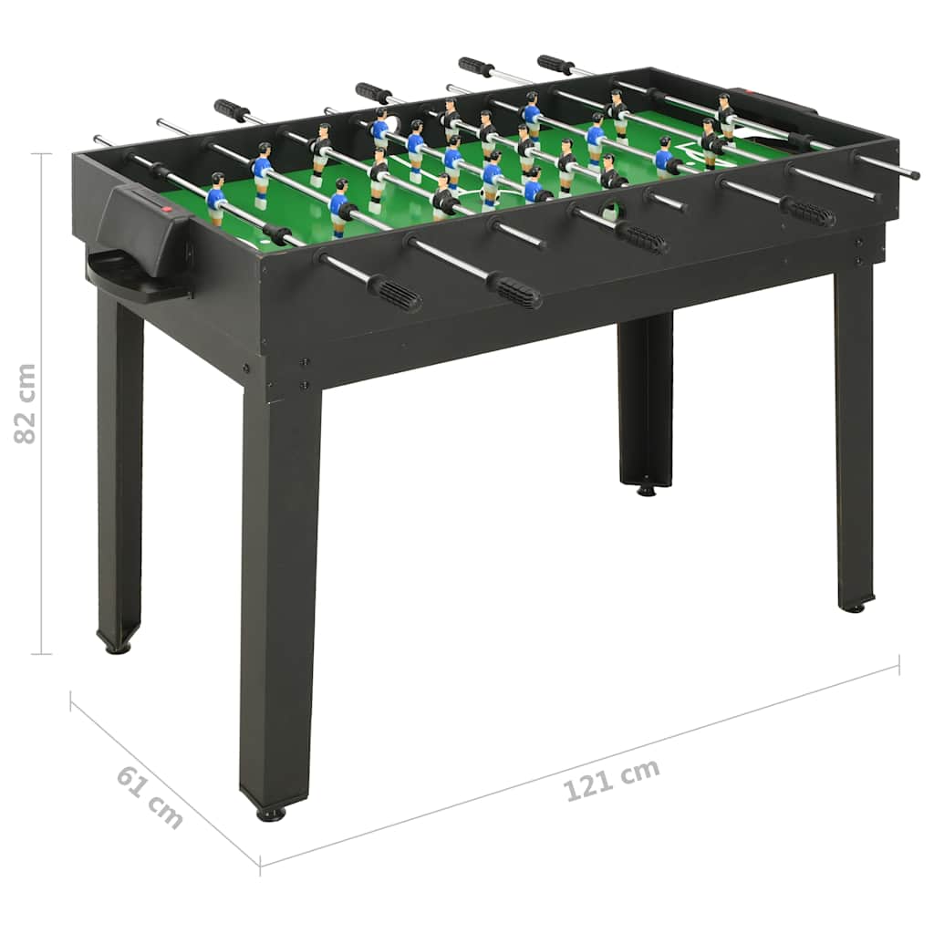 Set Giochi da Tavola 15-in-1 121x61x82 cm Nero