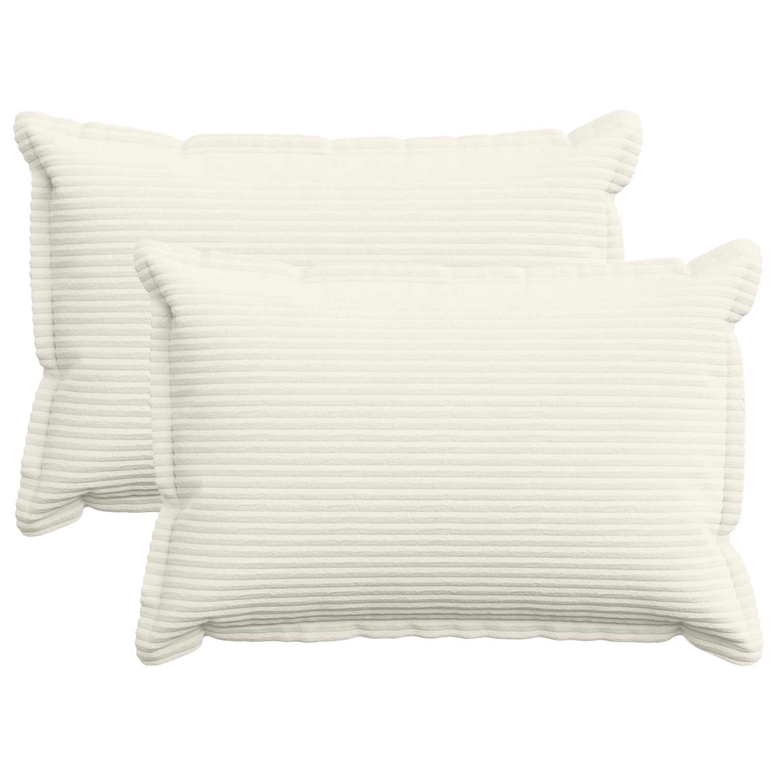 Federa 2 pz HOUTEN Crema 50 x 70 cm corduroy