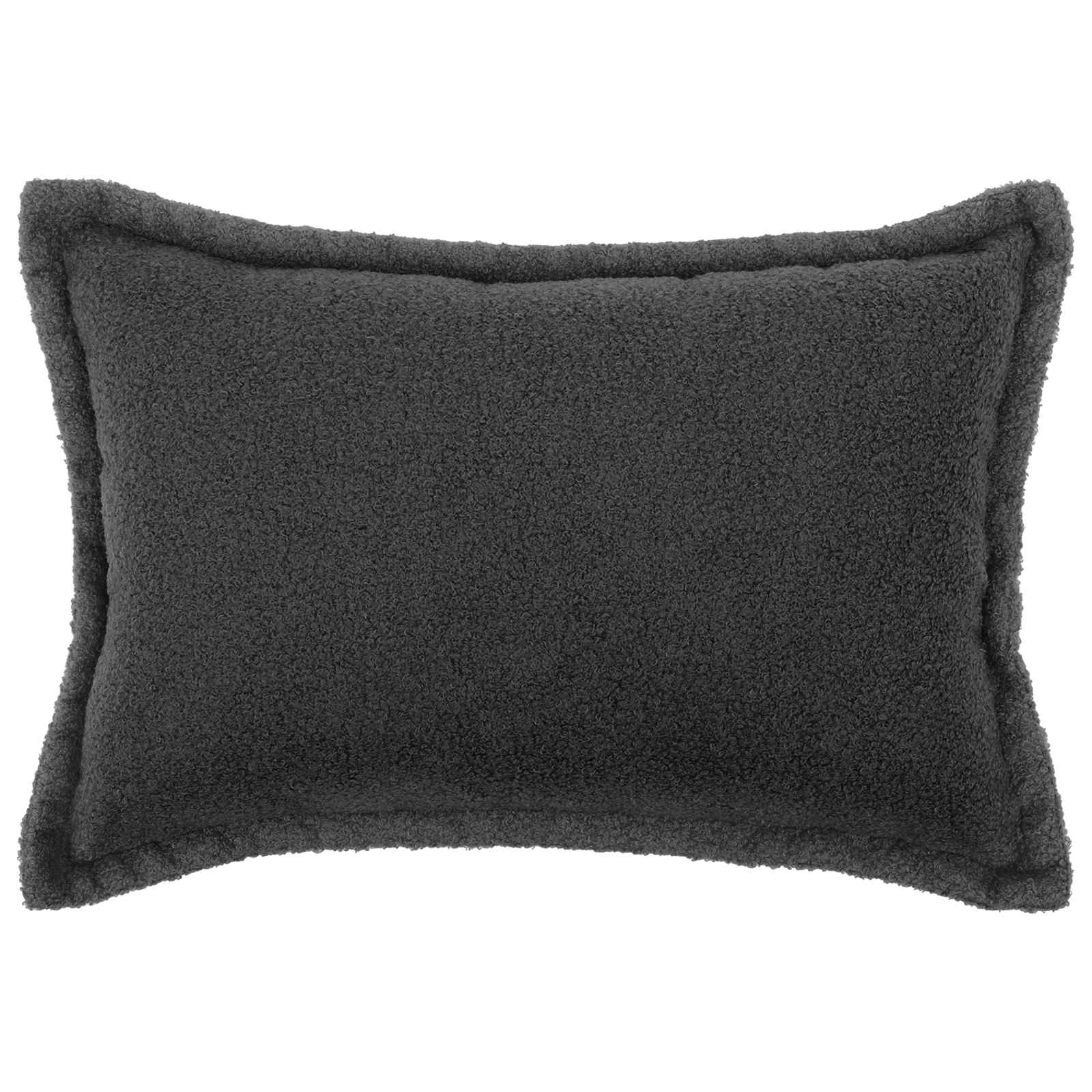 Federa 6 pcs HOUTEN Grigio Scuro 50 x 70 cm Bouclé