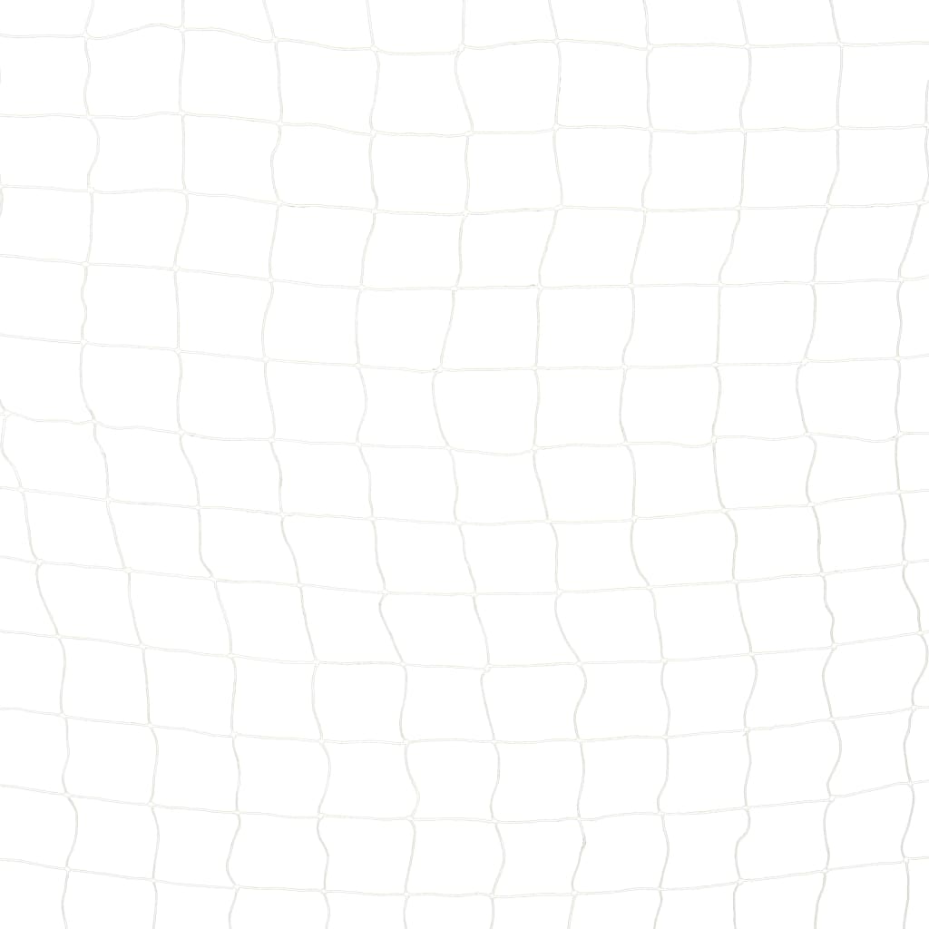 Porta da Calcio 300x160x90 cm in Metallo Bianco e Nero
