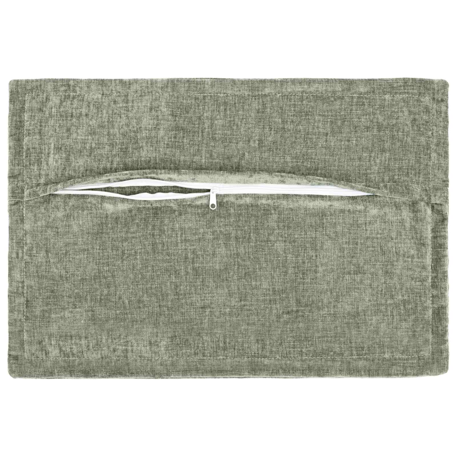 Federa 6 pz HOUTEN Verde 50 x 70 cm Tessuto Chenille