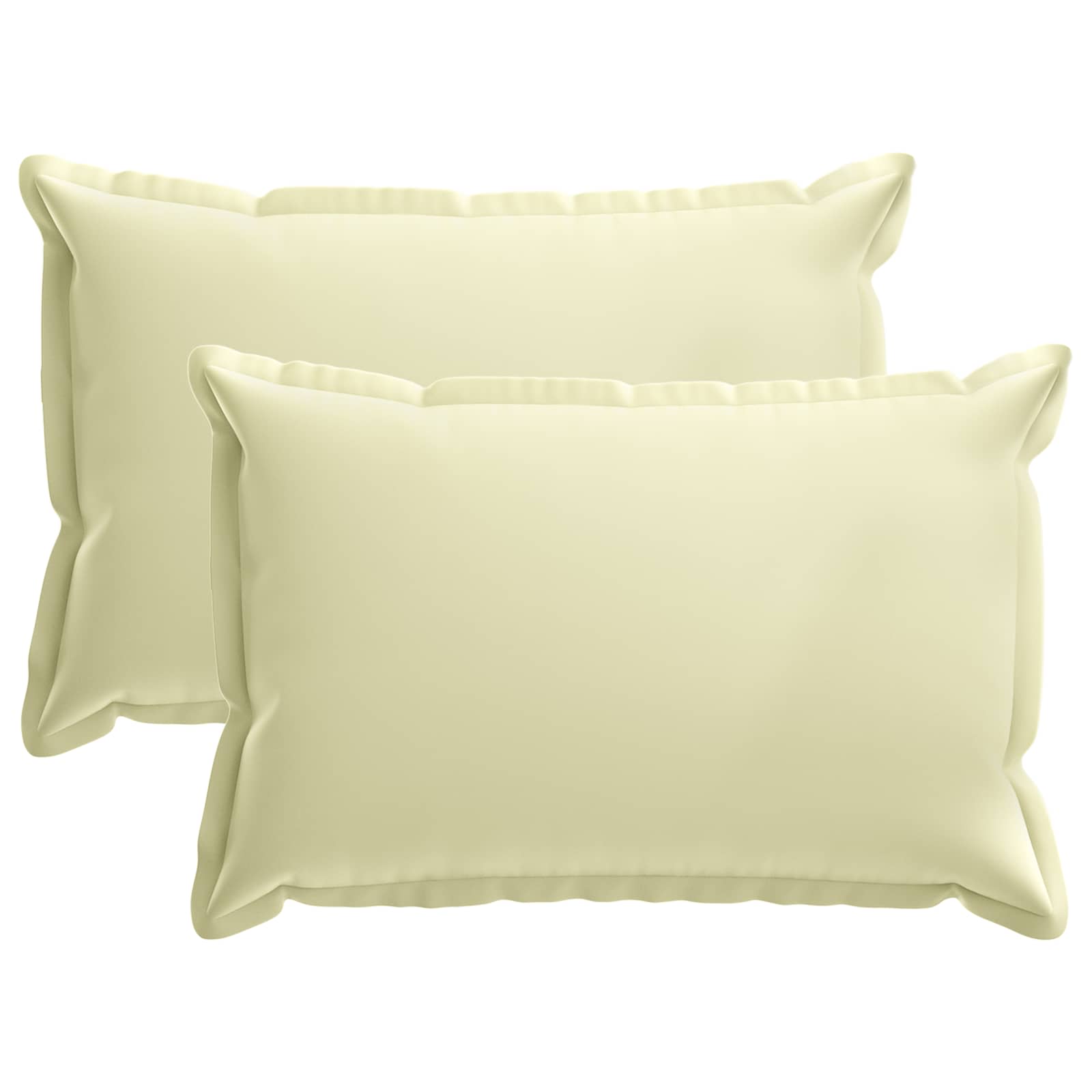Federa 2 pz HOUTEN Crema 50 x 70 cm Poliestere