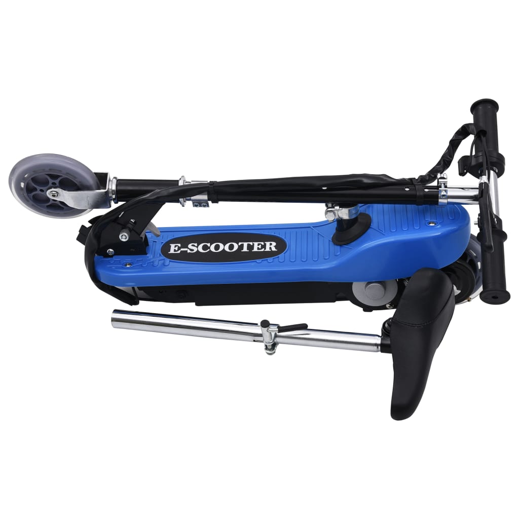 Monopattino Elettrico con Sella 120 W Blu