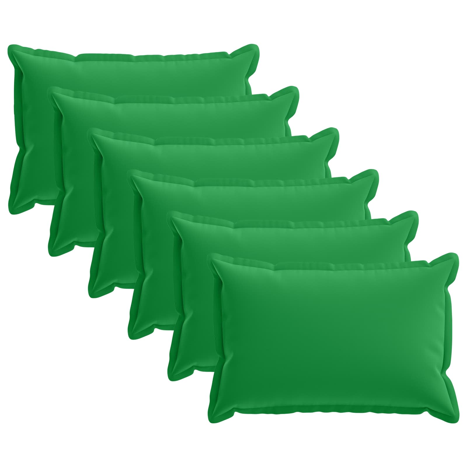 Federa 6 pz HOUTEN Verde 50 x 70 cm Poliestere