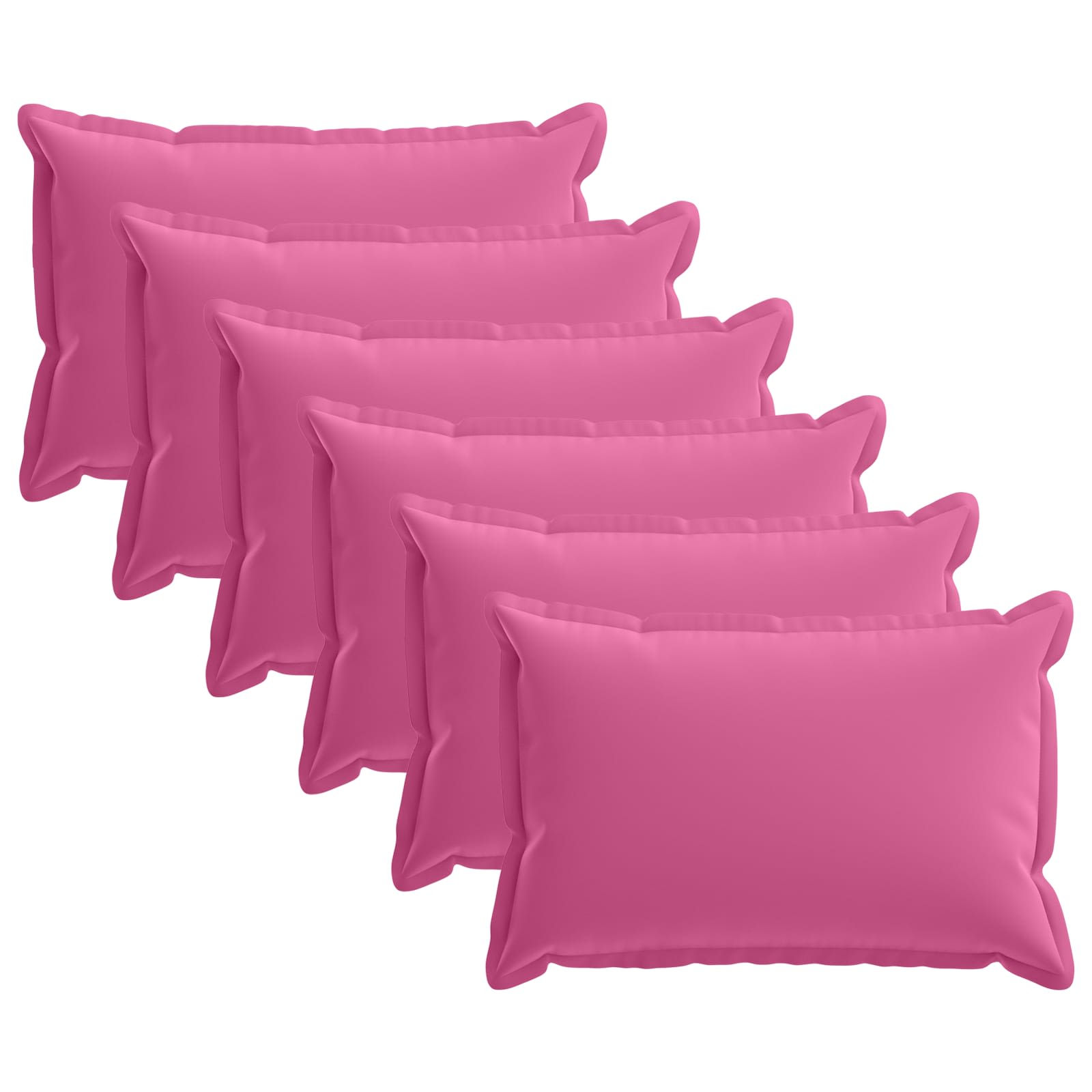 Federa 6 pz HOUTEN Rosa 50 x 70 cm Poliestere