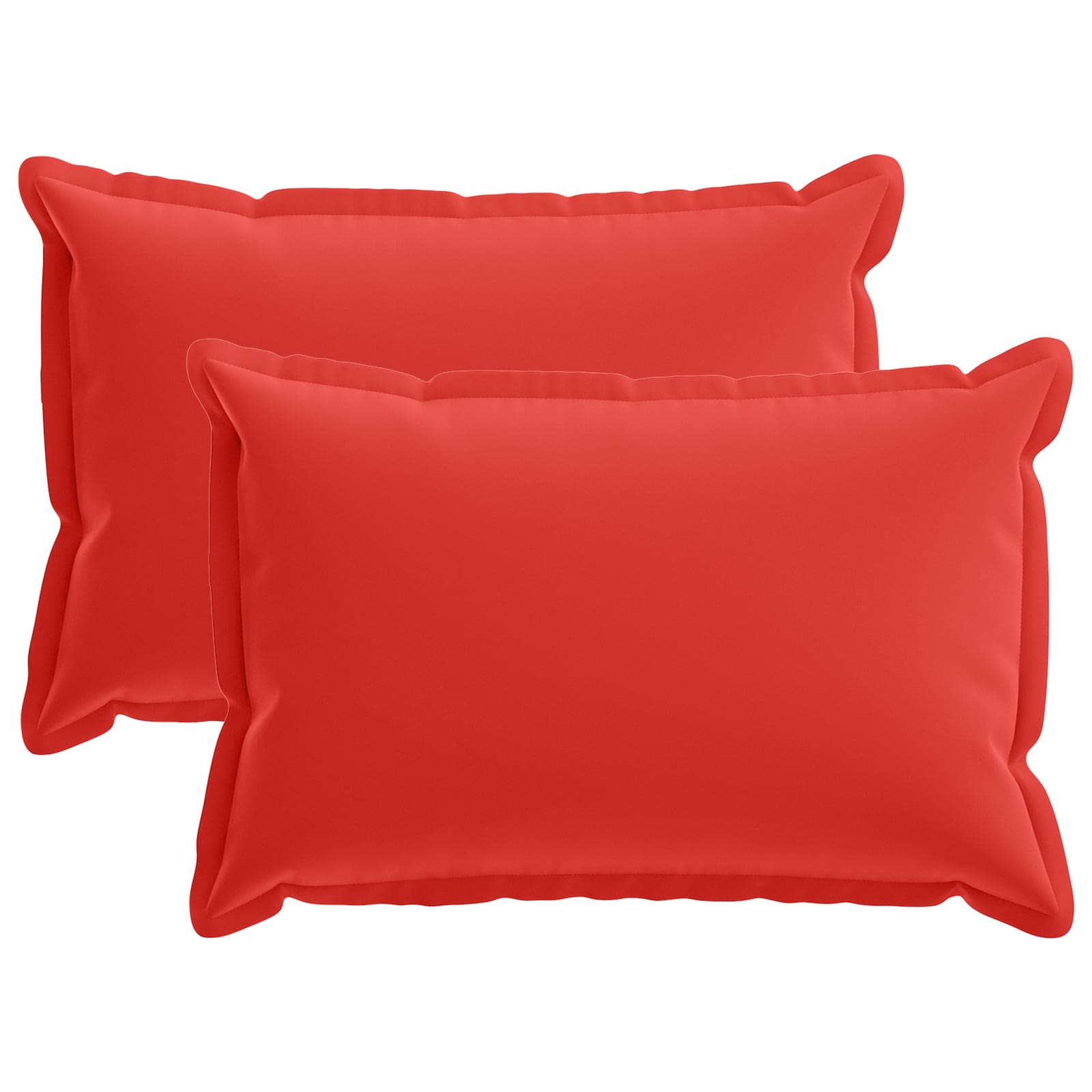Federa 2 pz HOUTEN Rosso 50 x 70 cm Poliestere