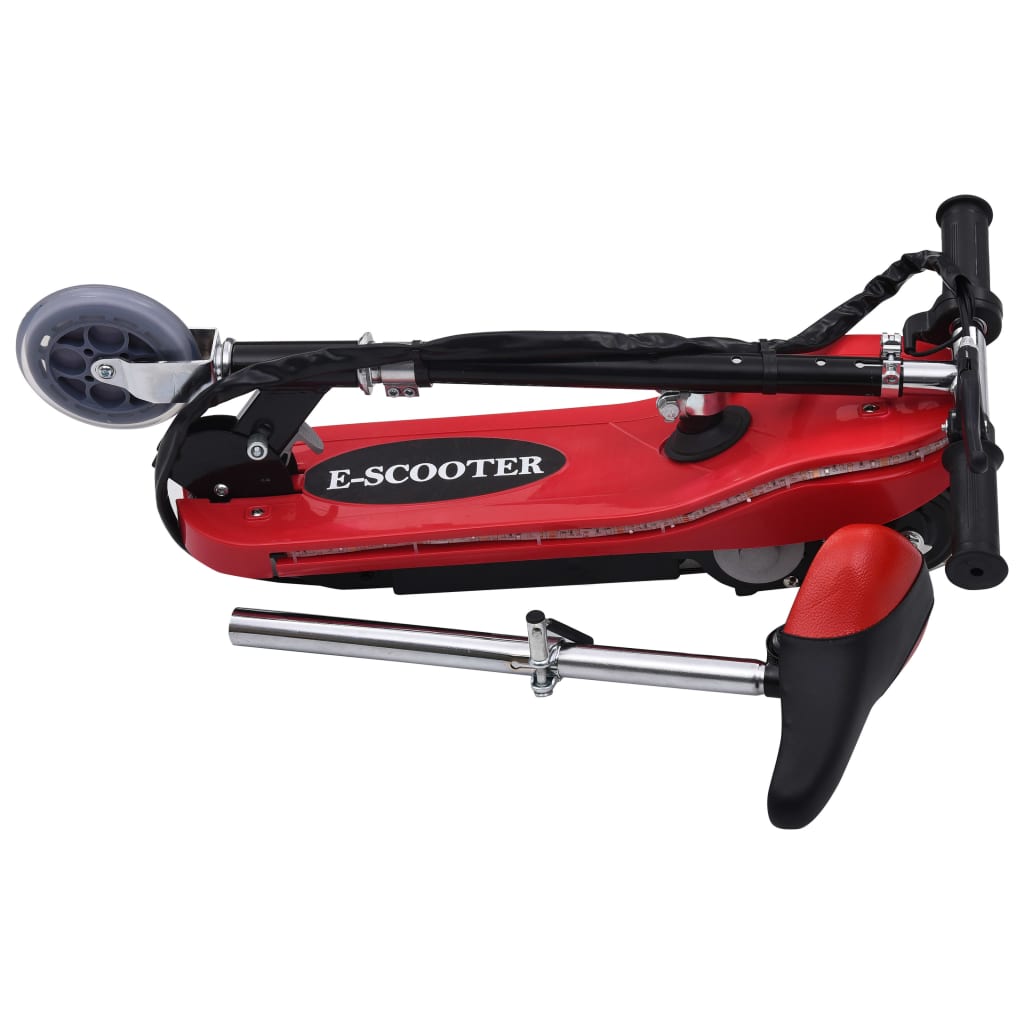 Monopattino con Sella e LED 120 W Rosso