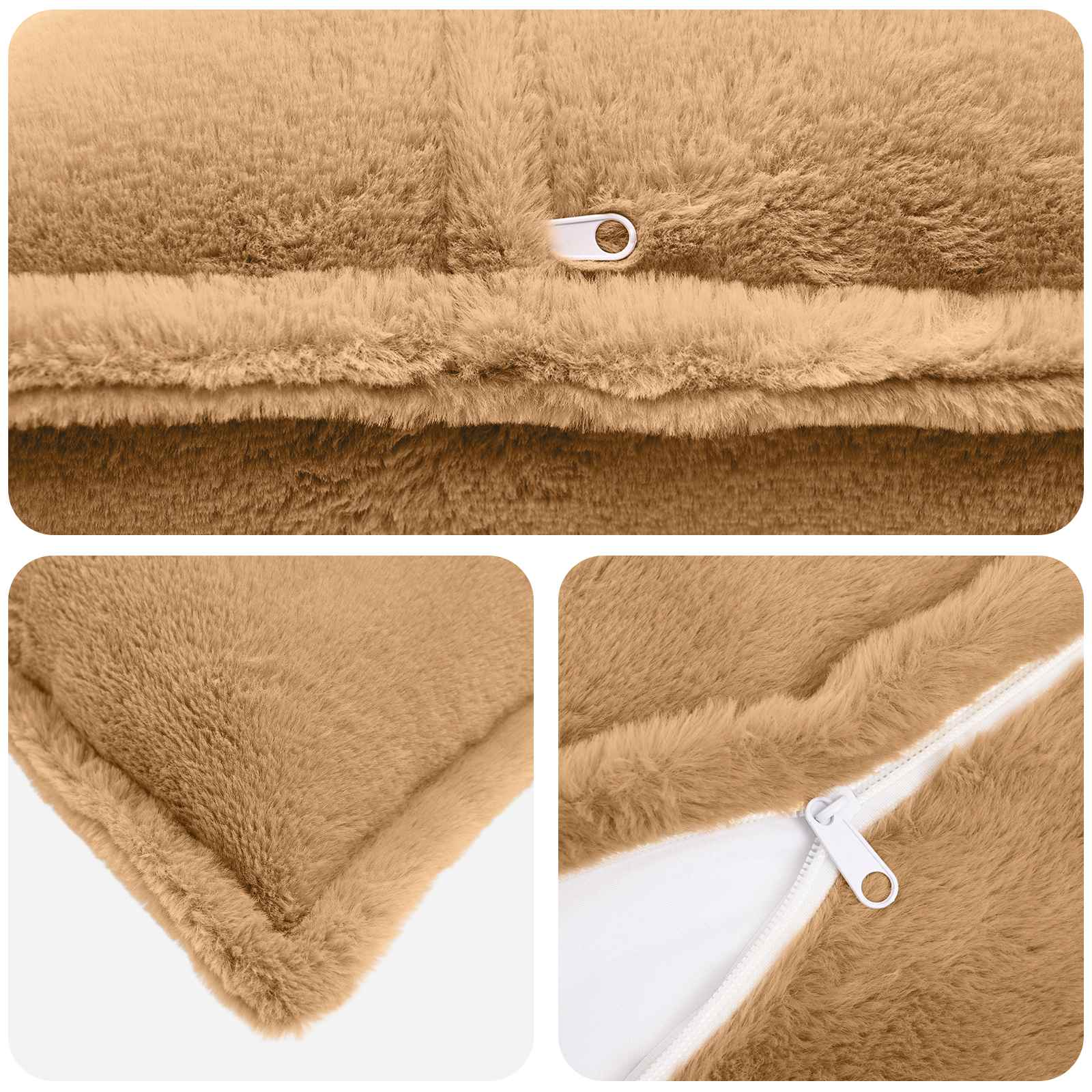 Federa 2 pz HOUTEN Tortora 50 x 70 cm