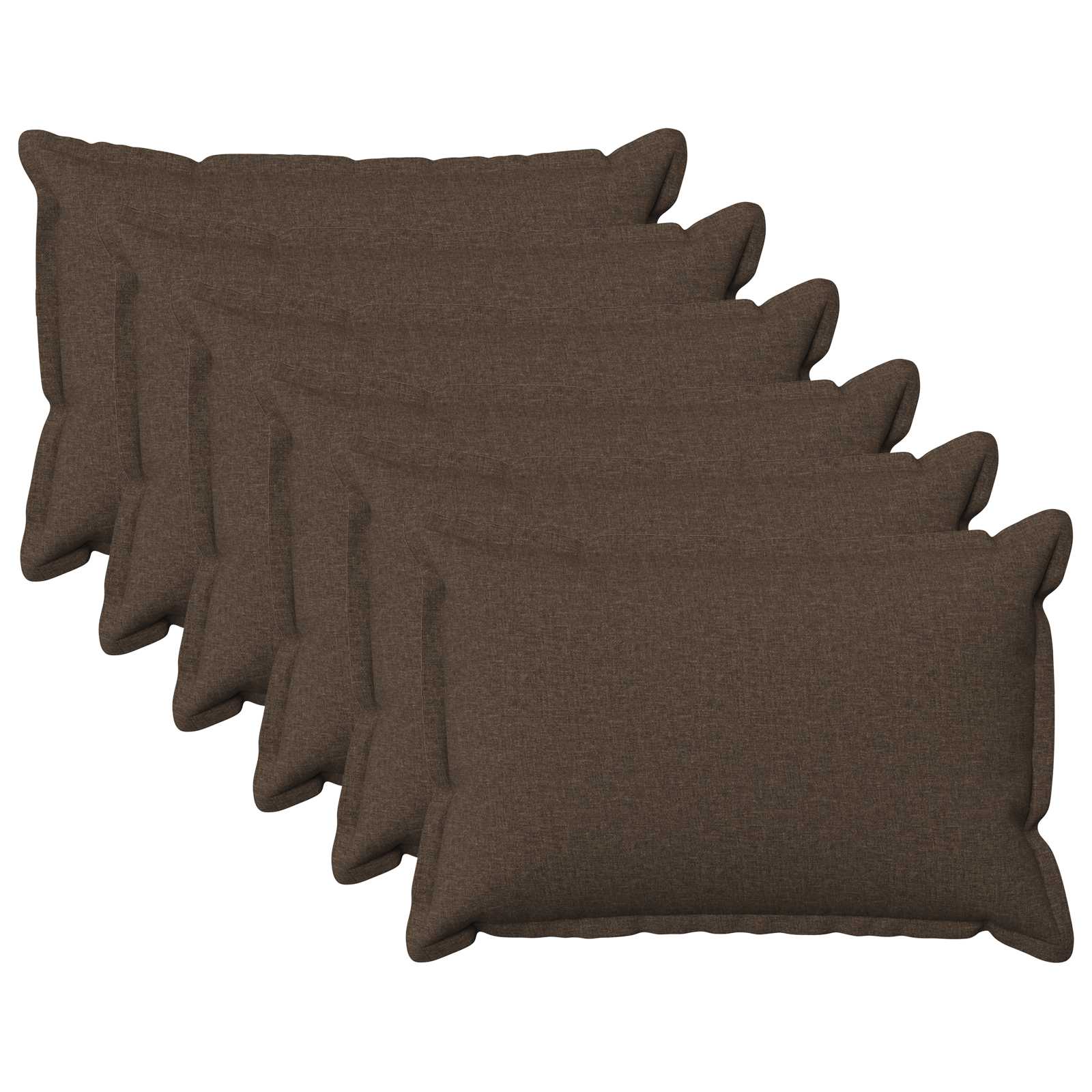 Federa 6 pcs HOUTEN Tortora 50 x 75 cm Lino